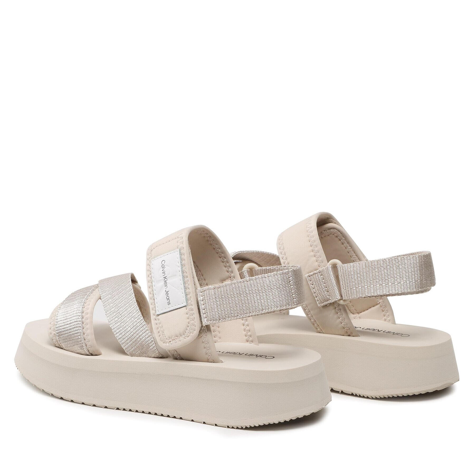 Calvin Klein Jeans Сандали Prefresato Sandal Bagde YW0YW00967 Бежов - Pepit.bg