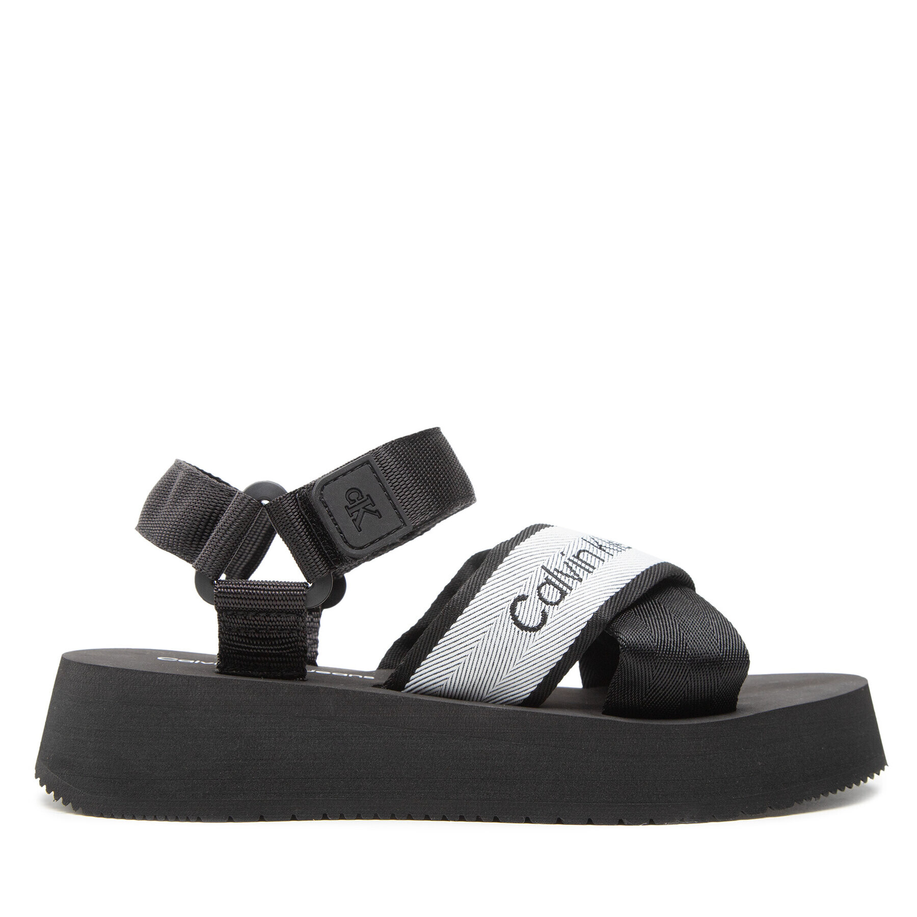 Calvin Klein Jeans Сандали Prefresato Sandal YW0YW00671 Черен - Pepit.bg