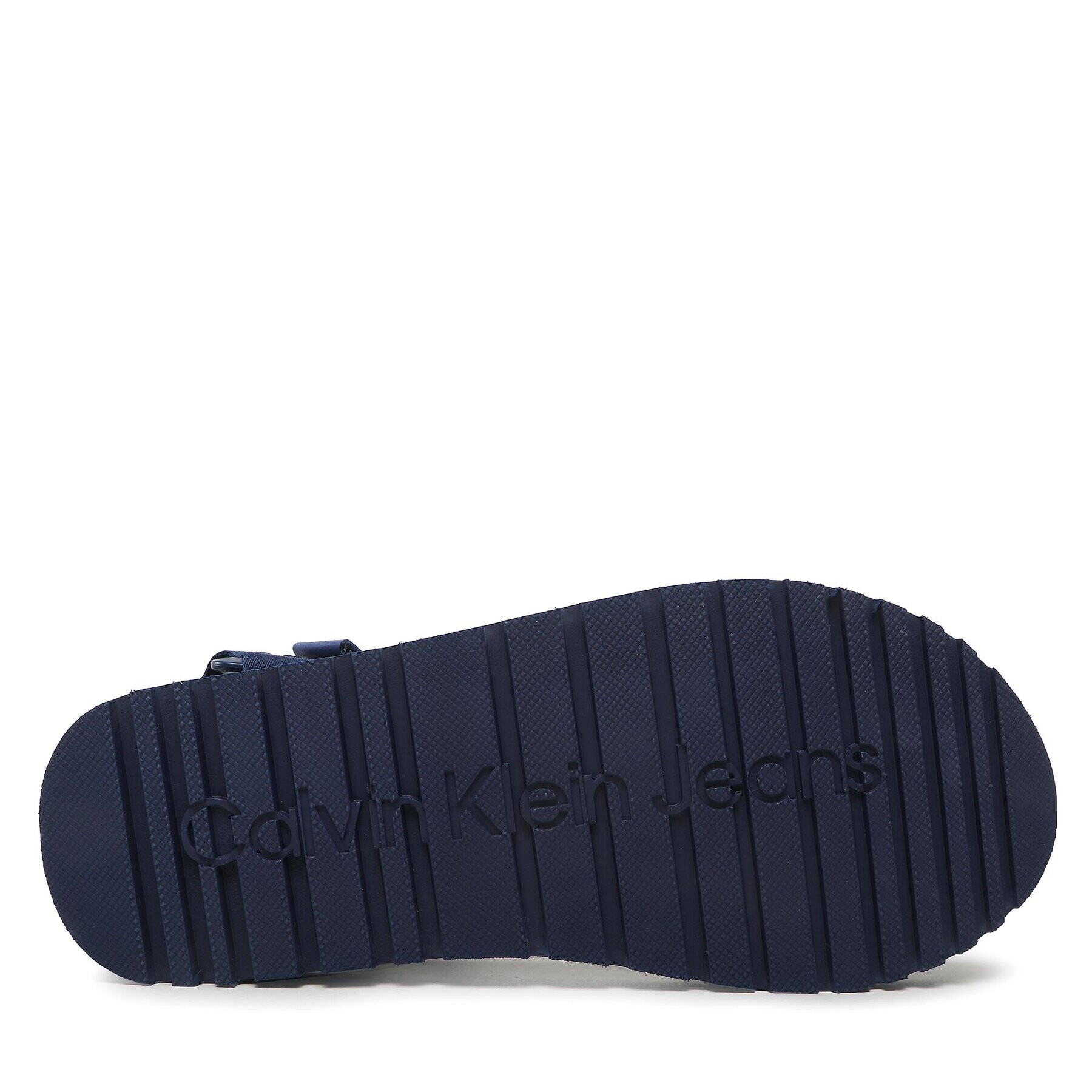 Calvin Klein Jeans Сандали Prefresato Webbing Strap Badge YM0YM00639 Тъмносин - Pepit.bg