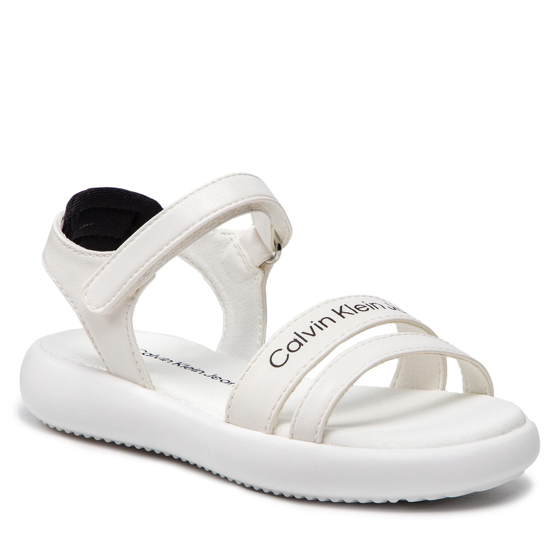 Calvin Klein Jeans Сандали Sandal V3A2-80203-0326 Бял - Pepit.bg