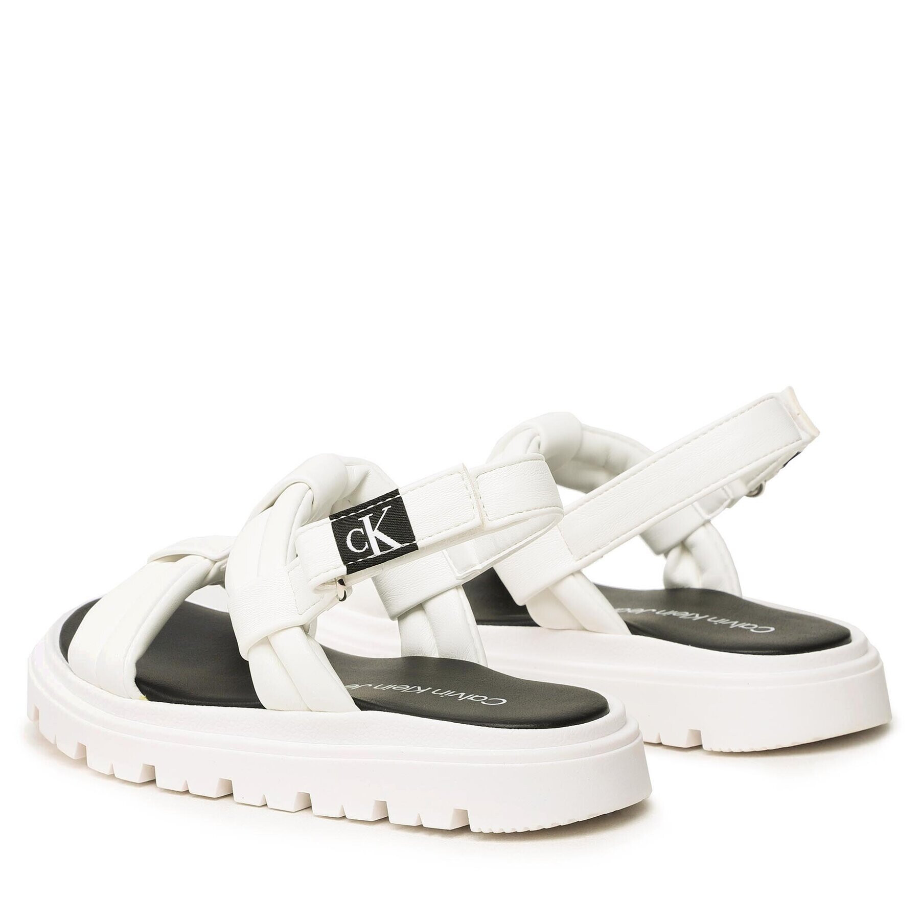 Calvin Klein Jeans Сандали Sandal V4A2-80514-1614 Бял - Pepit.bg