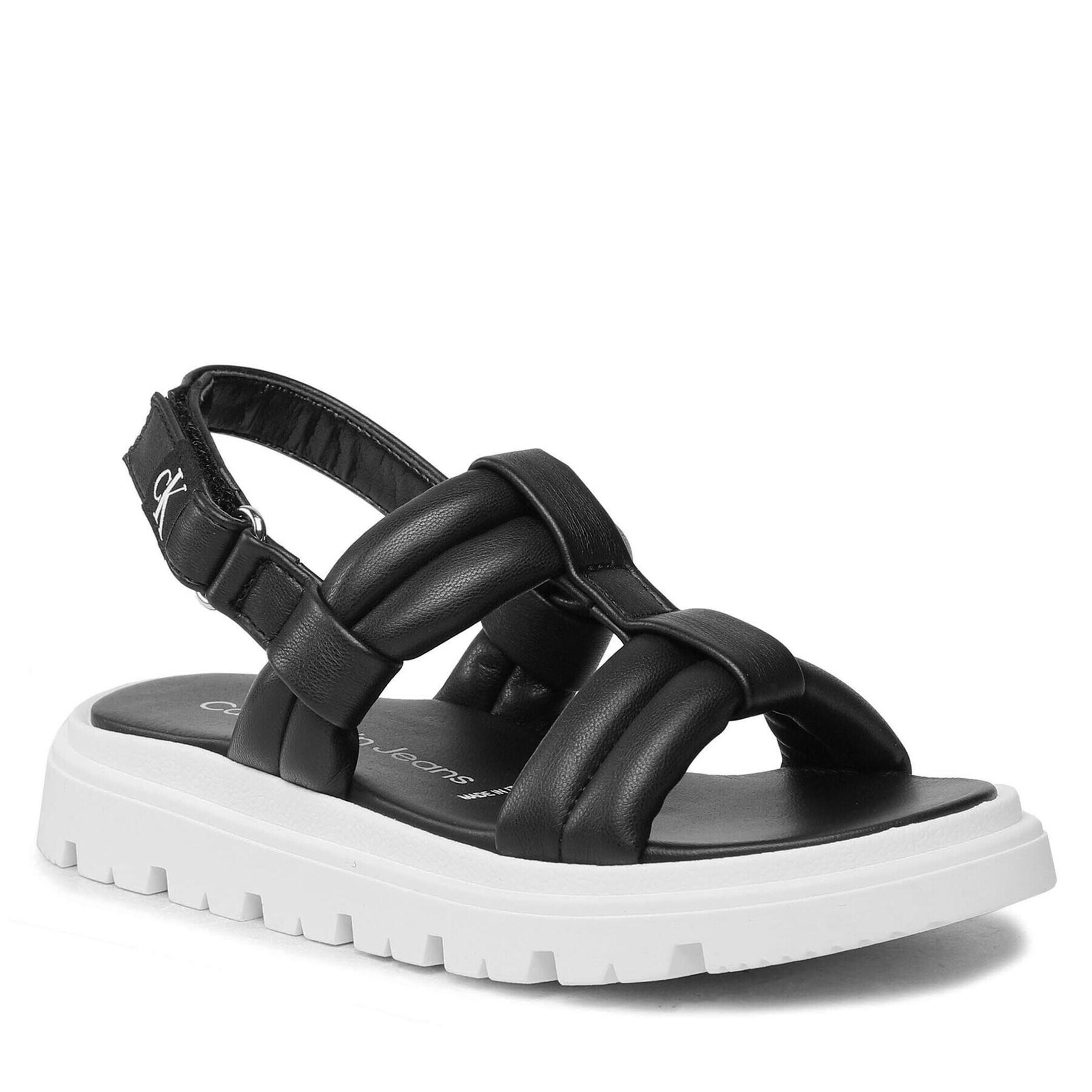 Calvin Klein Jeans Сандали Sandal V4A2-80514-1614 Черен - Pepit.bg