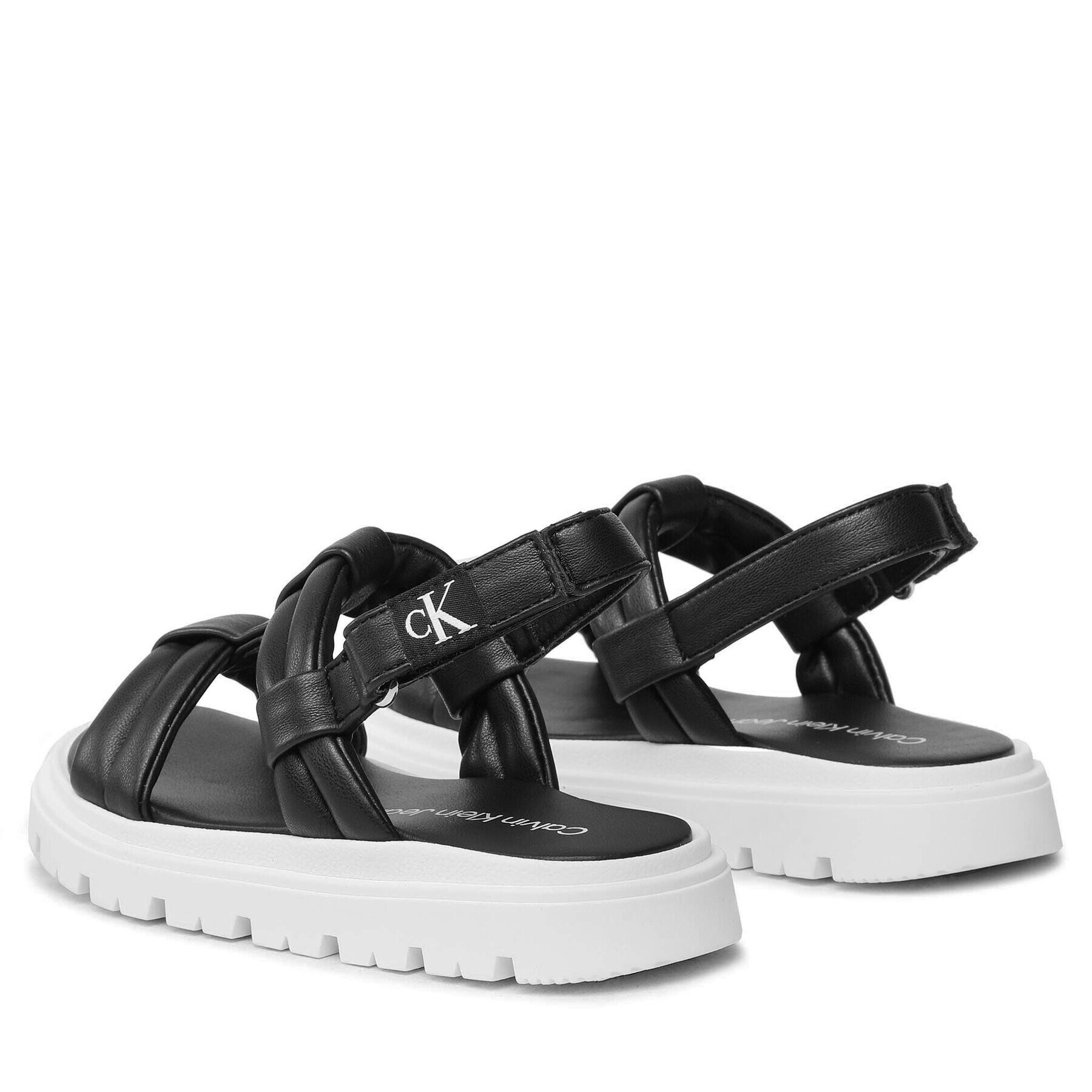 Calvin Klein Jeans Сандали Sandal V4A2-80514-1614 Черен - Pepit.bg