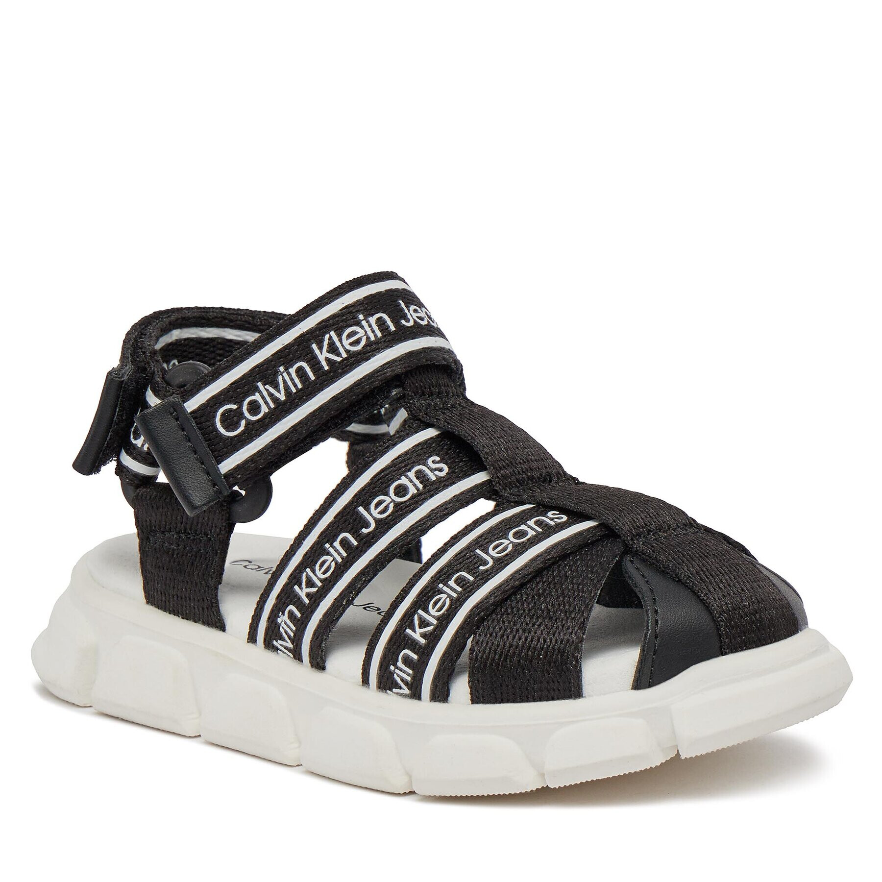 Calvin Klein Jeans Сандали V1B2-80608-0034 S Черен - Pepit.bg