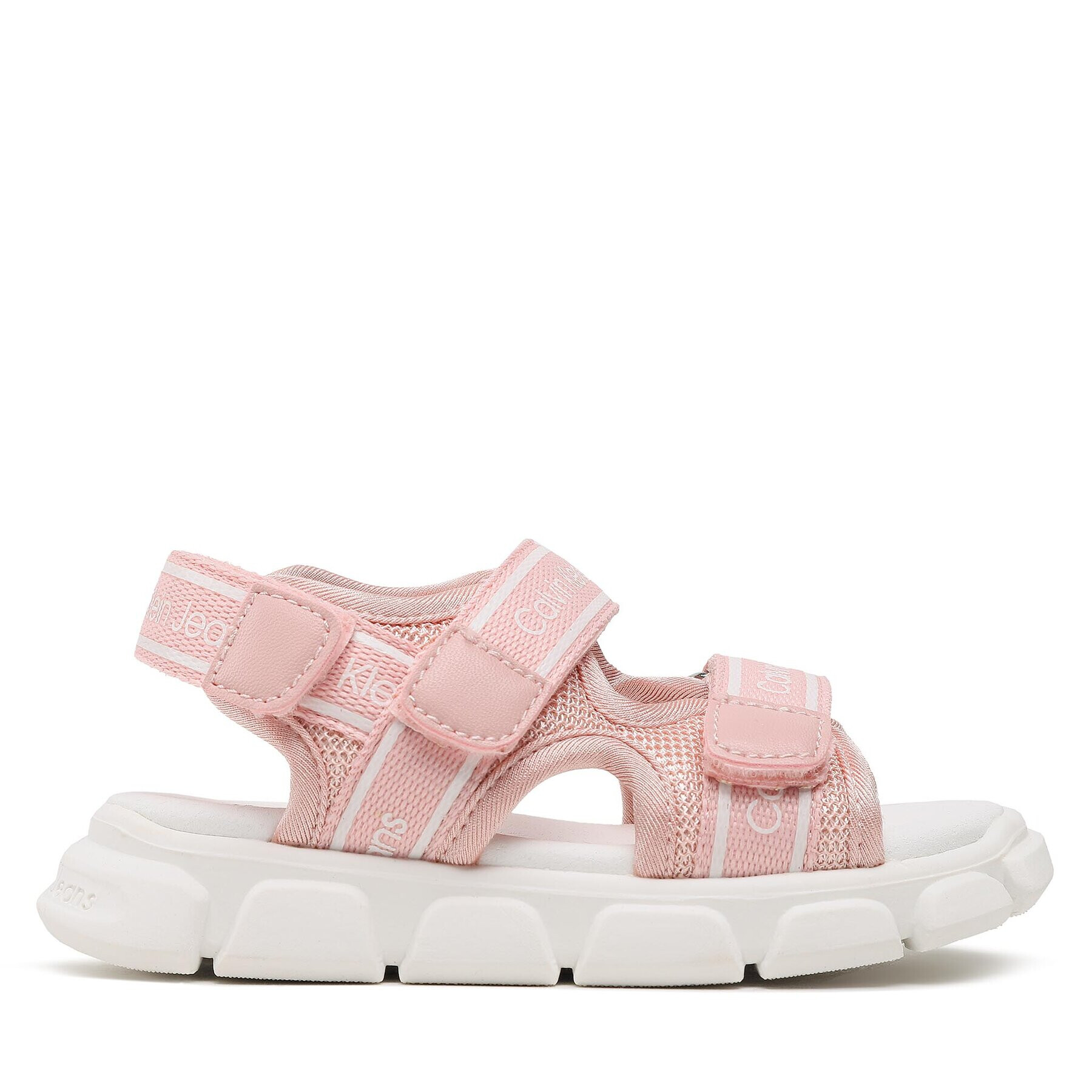 Calvin Klein Jeans Сандали Velcro Sandal V1A2-80500-0034 S Розов - Pepit.bg