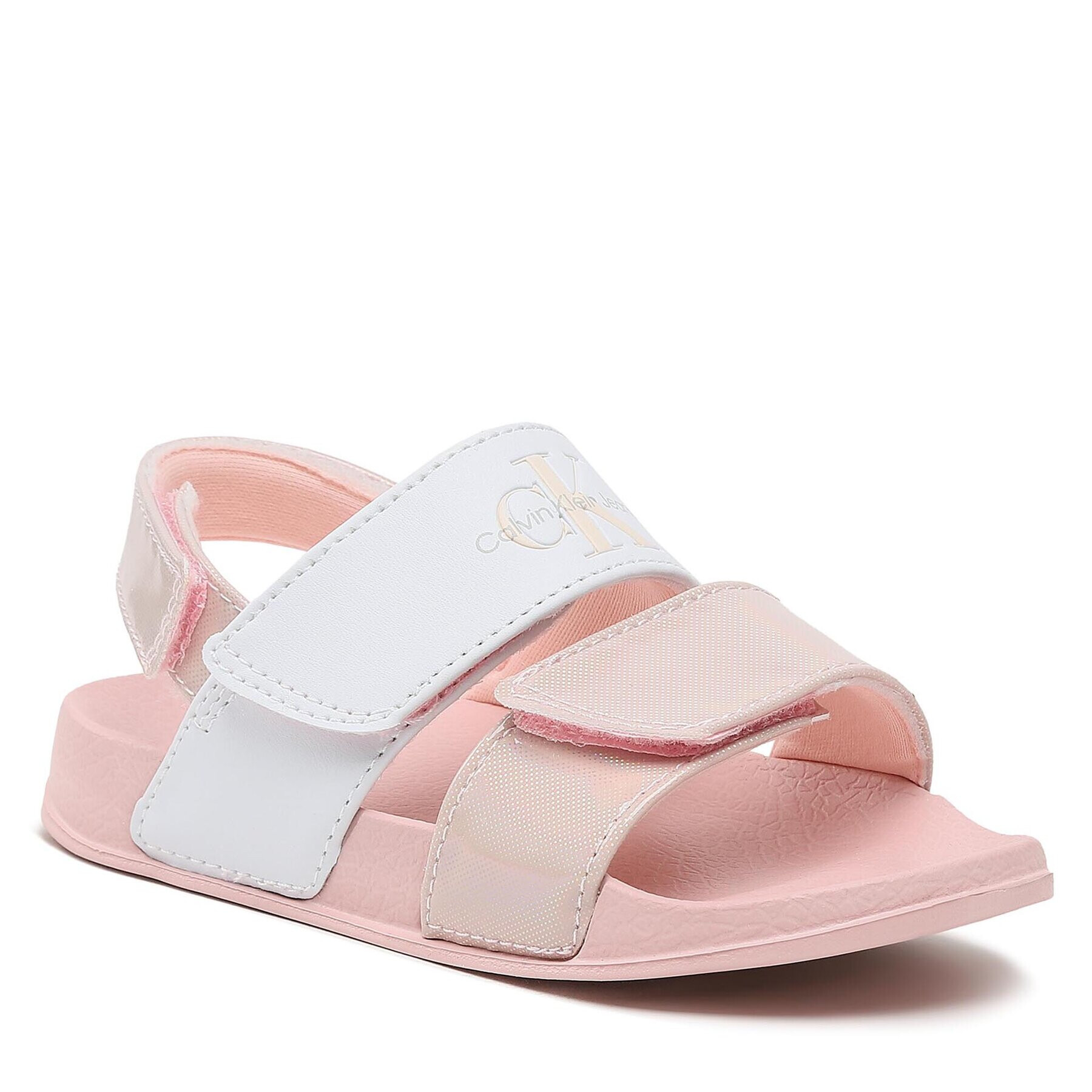 Calvin Klein Jeans Сандали Velcro Sandal V1A2-80524-1601 M Розов - Pepit.bg