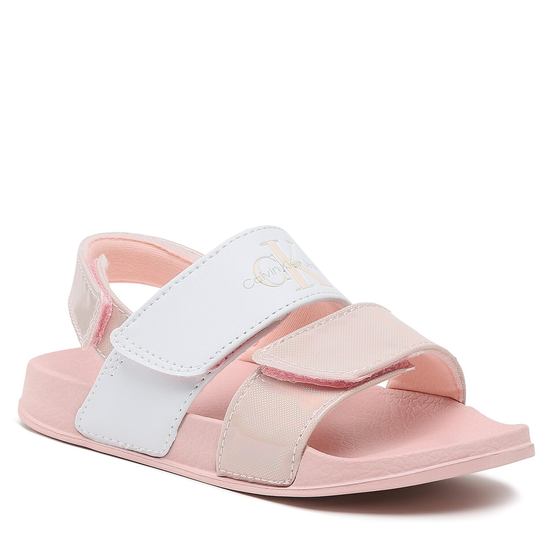 Calvin Klein Jeans Сандали Velcro Sandal V1A2-80524-1601 S Розов - Pepit.bg