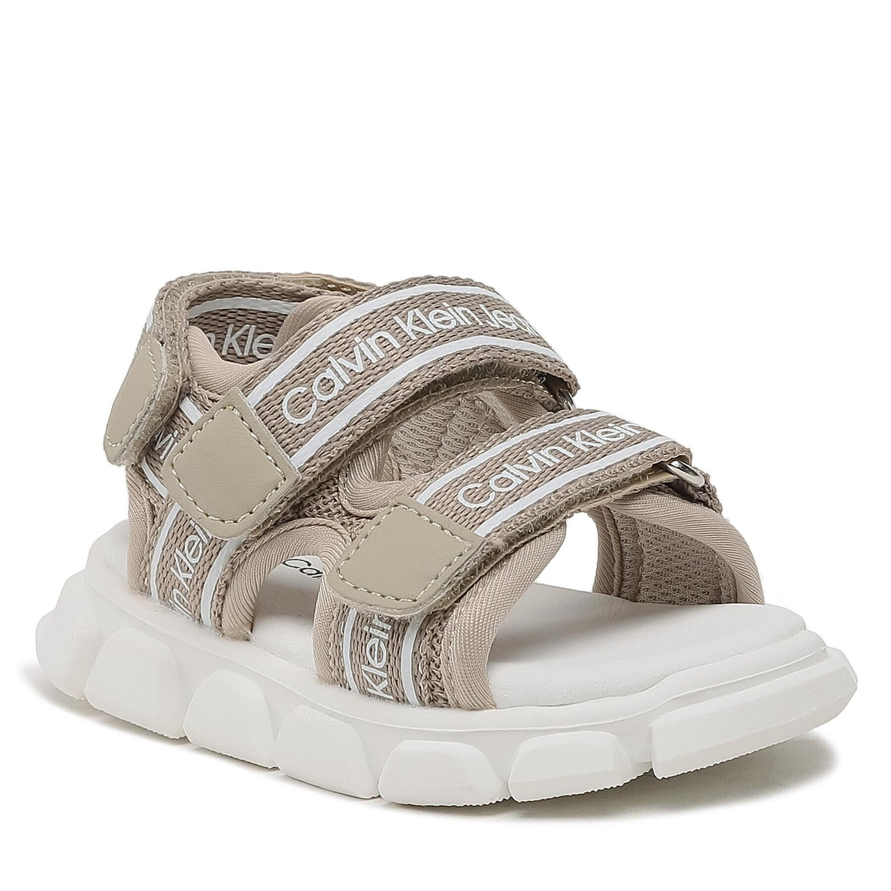 Calvin Klein Jeans Сандали Velcro Sandal V1B2-80610-0211 M Бежов - Pepit.bg