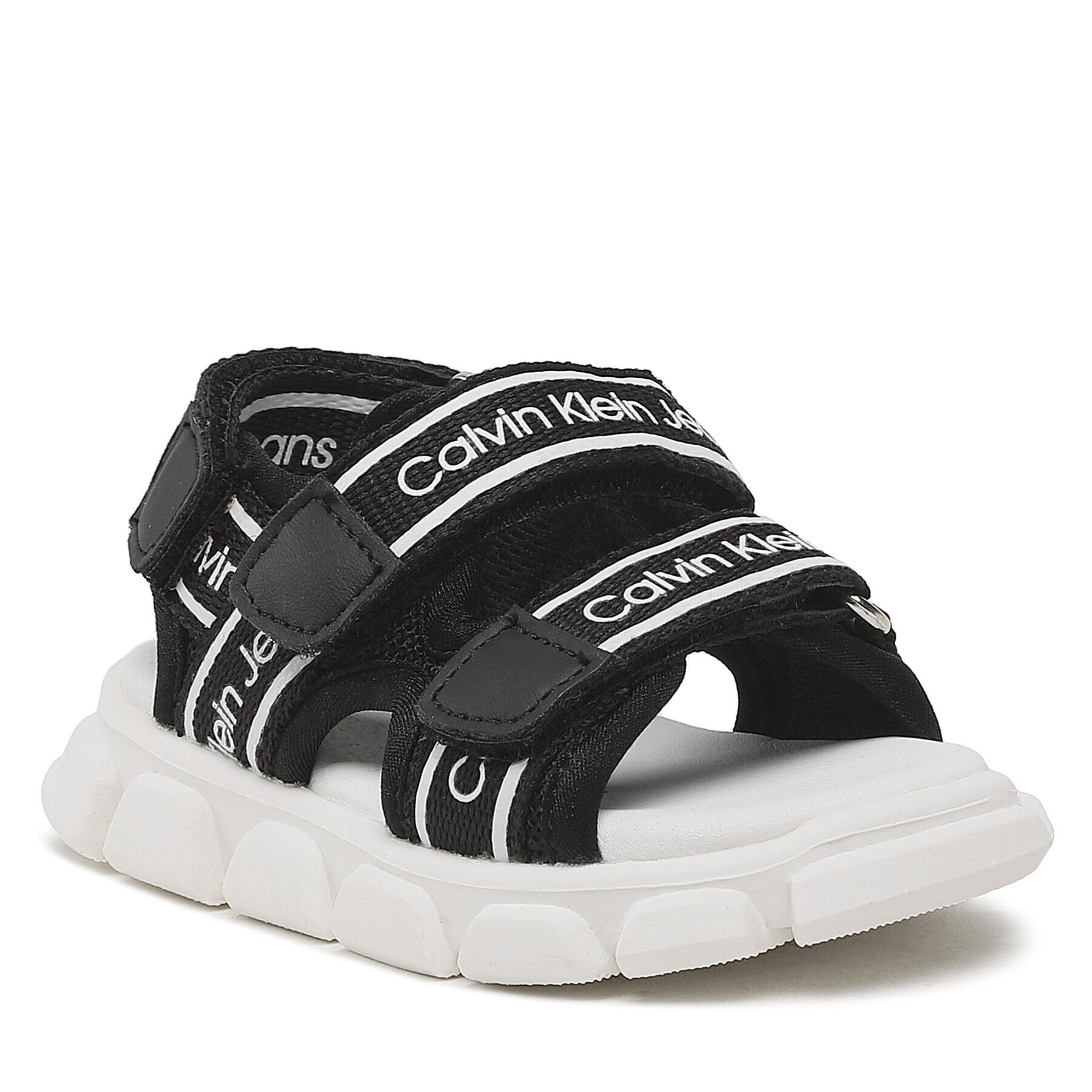 Calvin Klein Jeans Сандали Velcro Sandal V1B2-80610-0211 M Черен - Pepit.bg