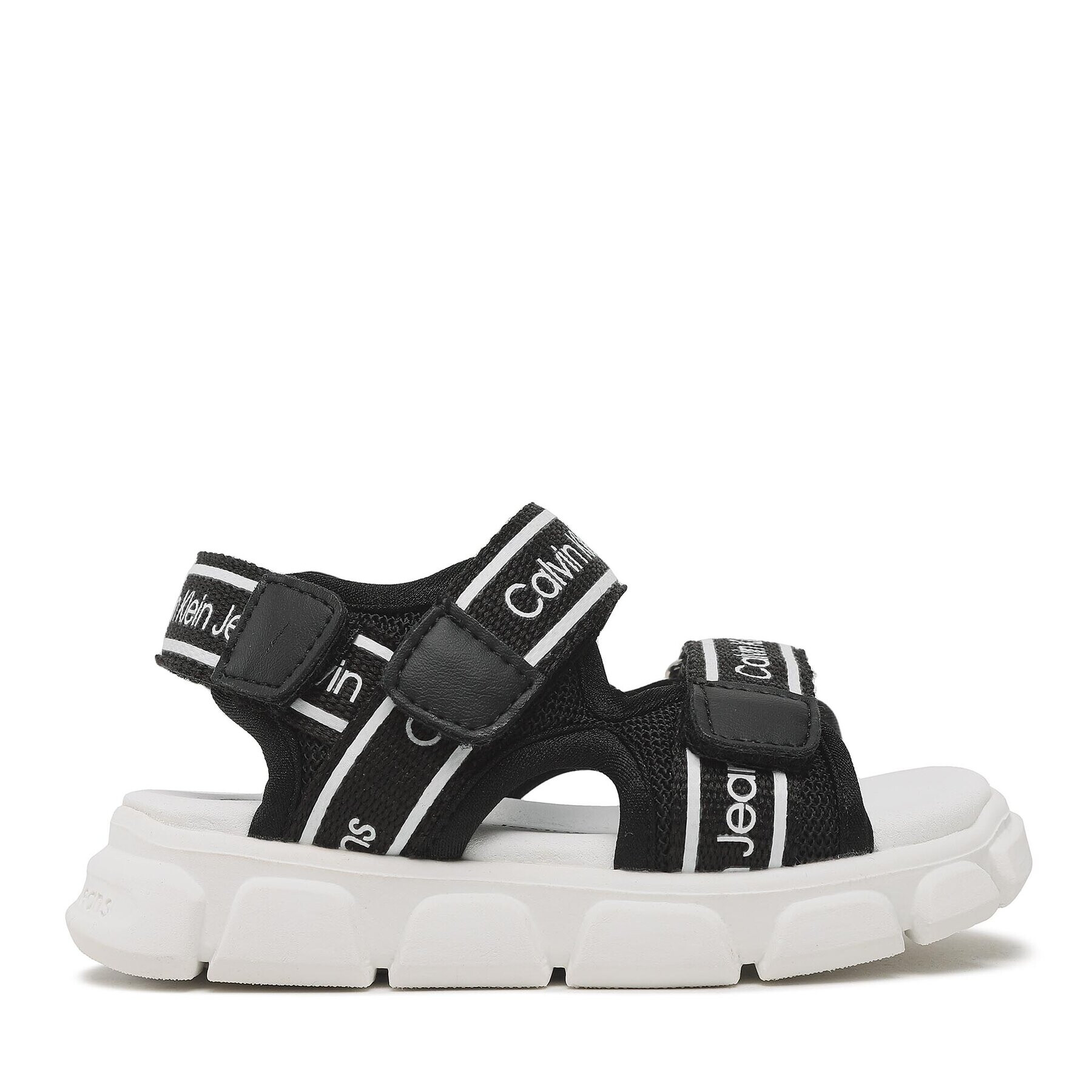 Calvin Klein Jeans Сандали Velcro Sandal V1B2-80610-0211 M Черен - Pepit.bg