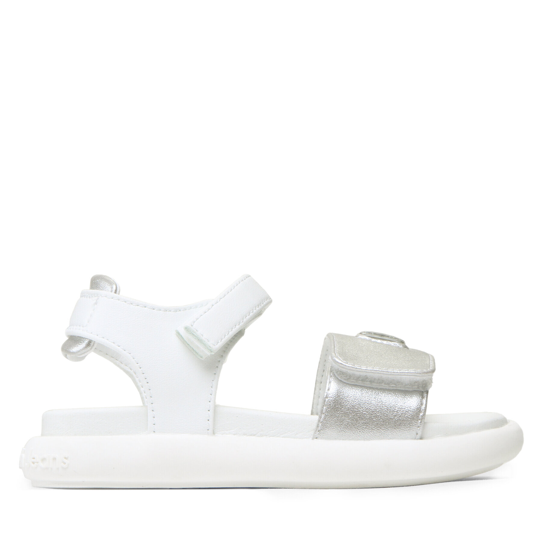 Calvin Klein Jeans Сандали Velcro Sandal V3A2-80496-1598 S Сребрист - Pepit.bg