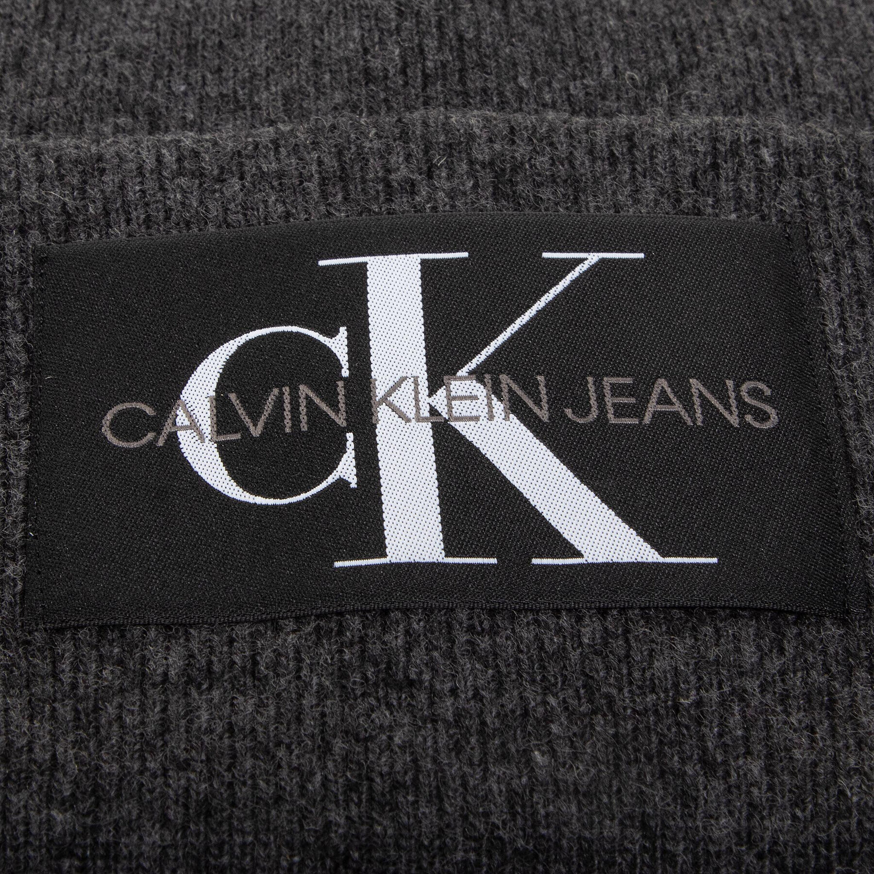 Calvin Klein Jeans Шапка Beanie K50K506246 Сив - Pepit.bg