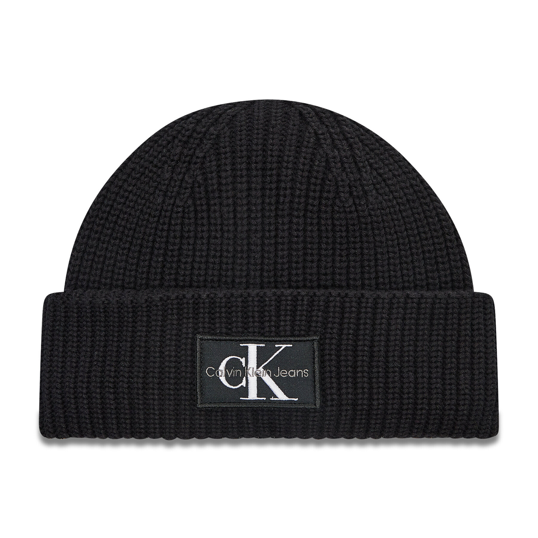 Calvin Klein Jeans Шапка Beanie K50K509435 Черен - Pepit.bg