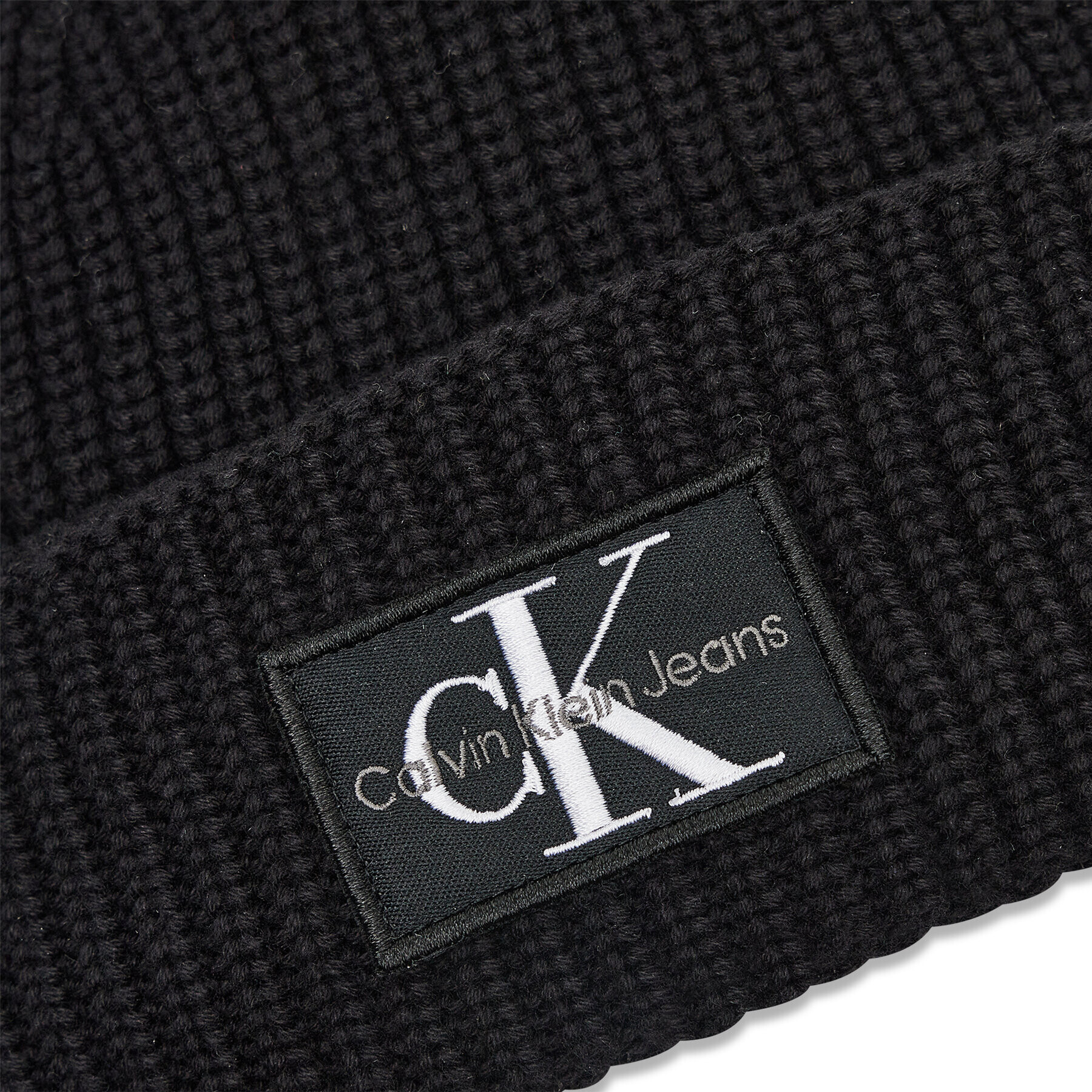 Calvin Klein Jeans Шапка Beanie K50K509435 Черен - Pepit.bg