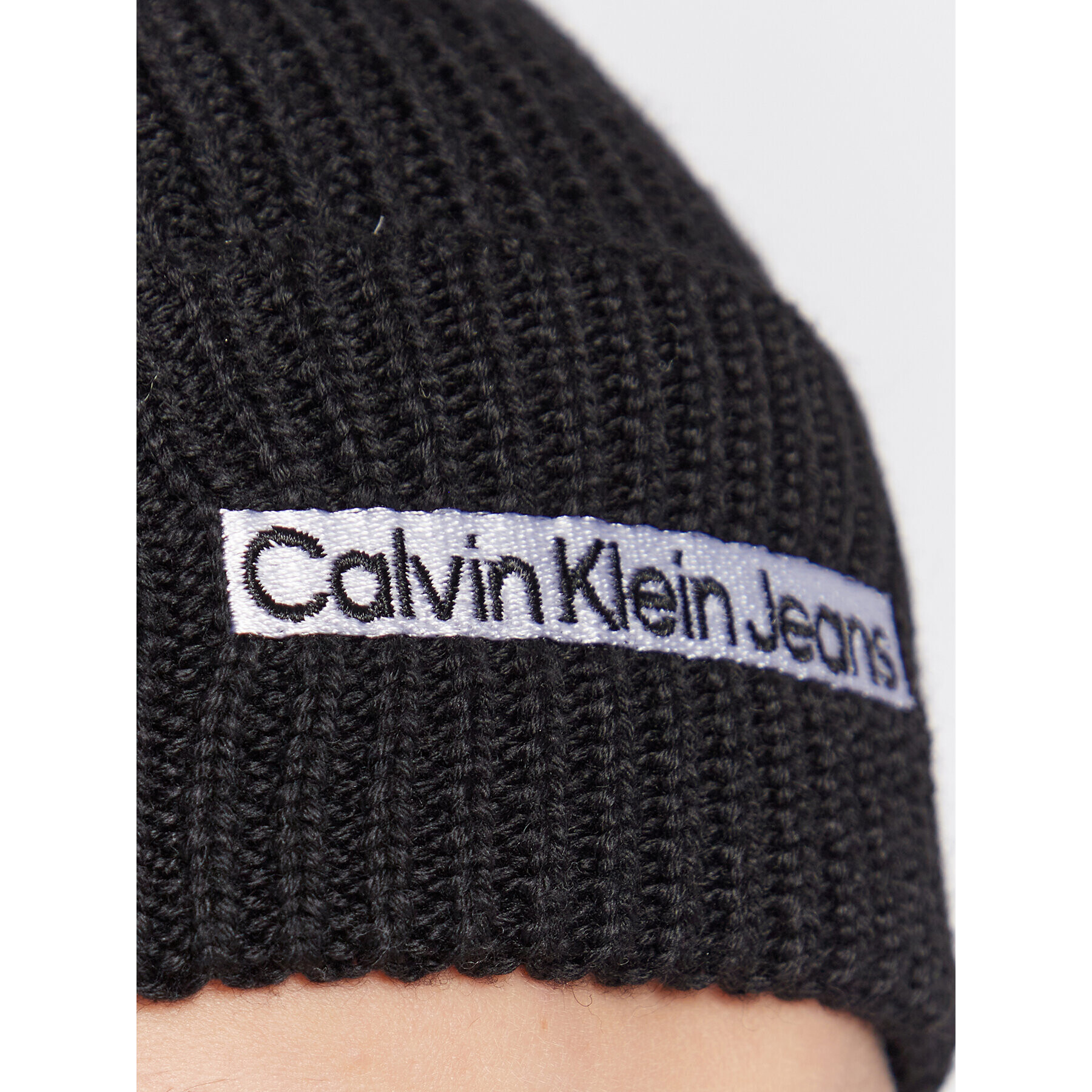 Calvin Klein Jeans Шапка Institutional K50K509895 Черен - Pepit.bg