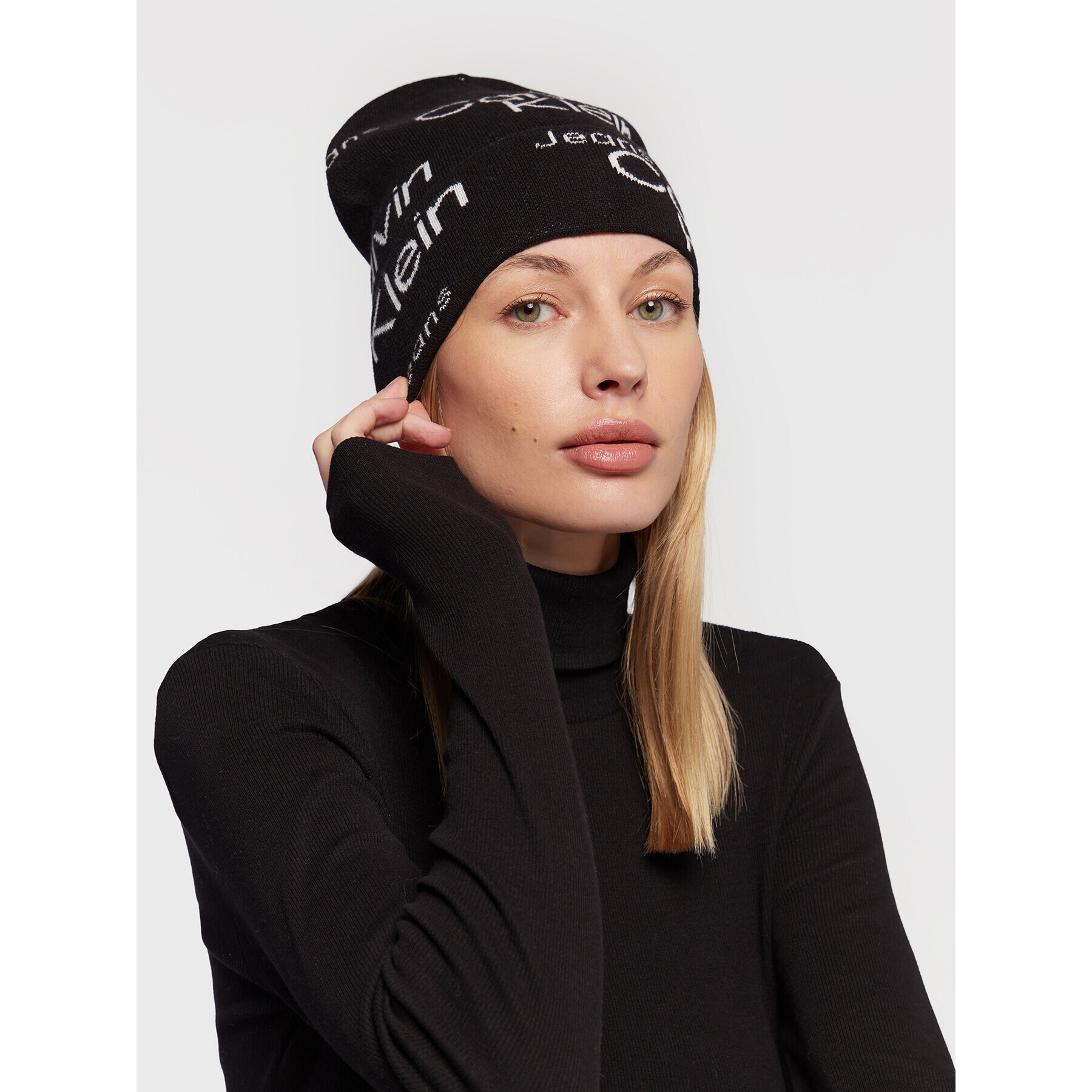 Calvin Klein Jeans Шапка K60K610123 Черен - Pepit.bg