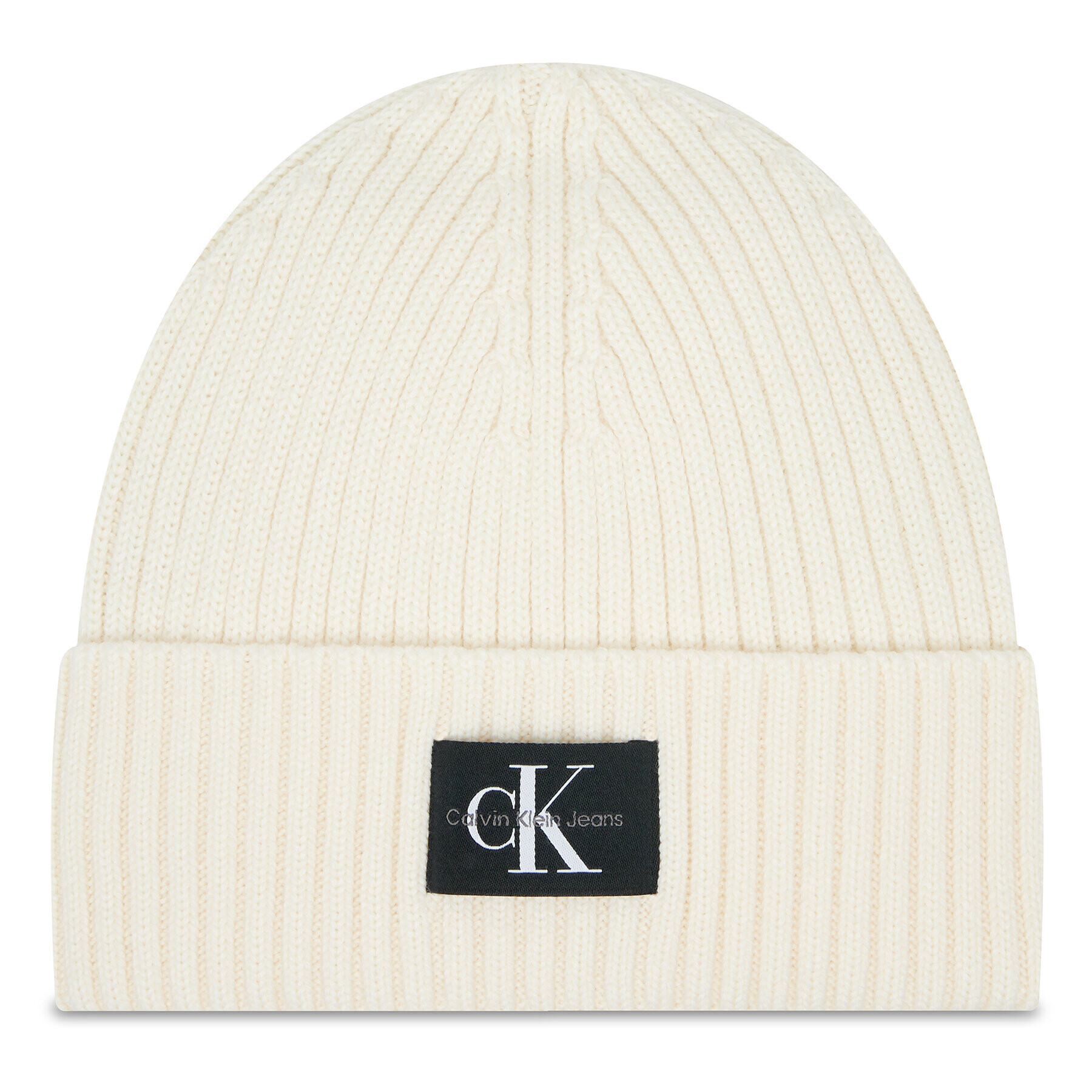 Calvin Klein Jeans Шапка K60K611030 Екрю - Pepit.bg