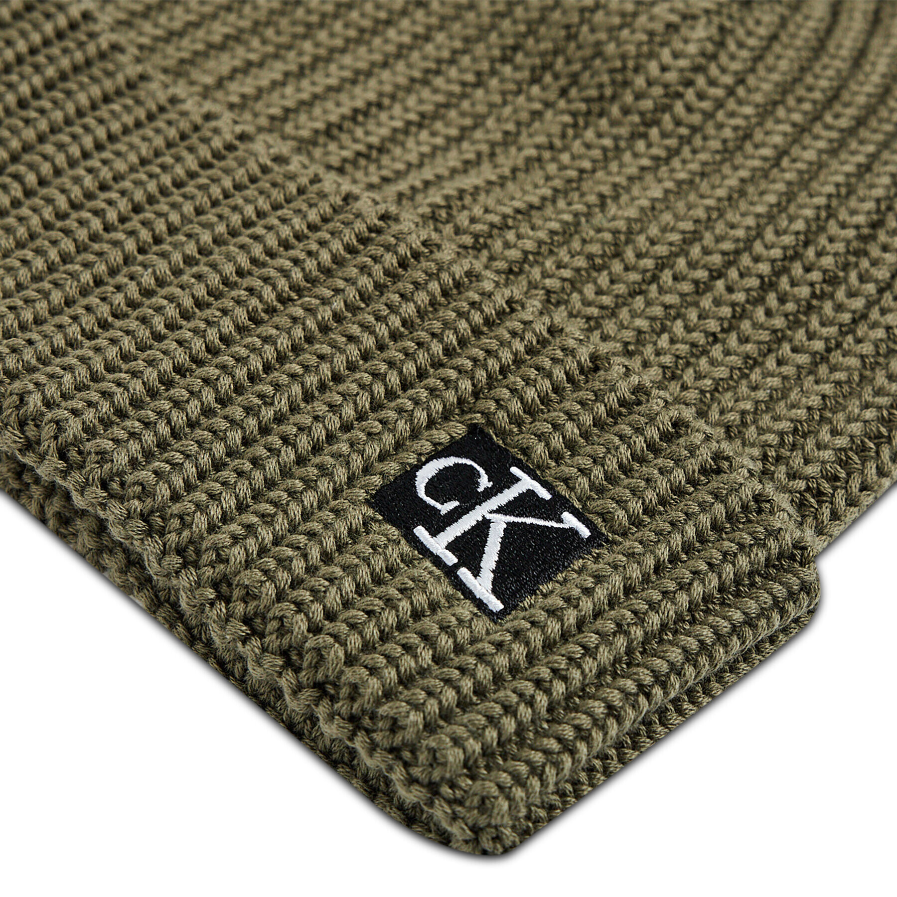 Calvin Klein Jeans Шапка Modern Essentials Beanie IU0IU00215 Зелен - Pepit.bg