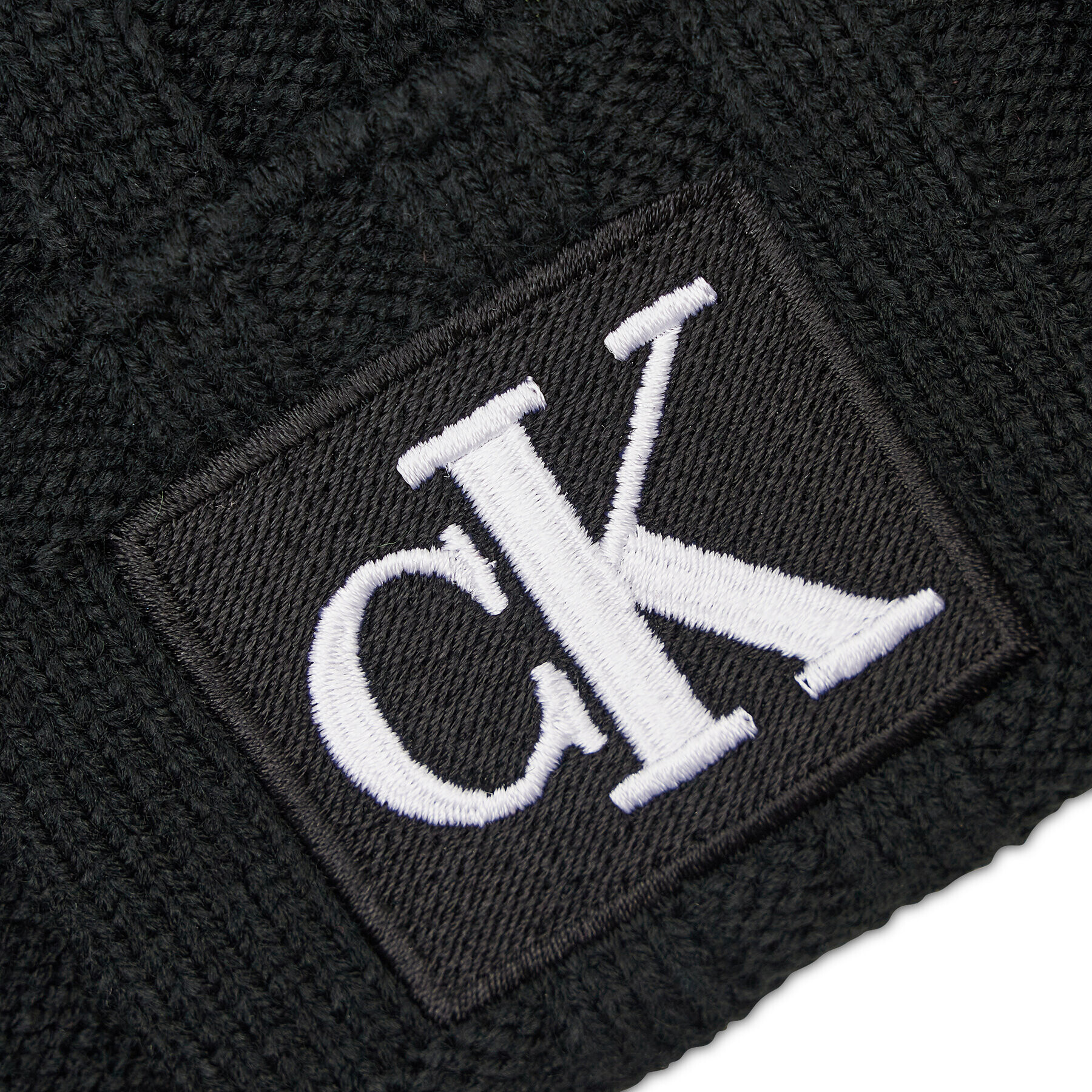 Calvin Klein Jeans Шапка Monogram IU0IU00346 Черен - Pepit.bg