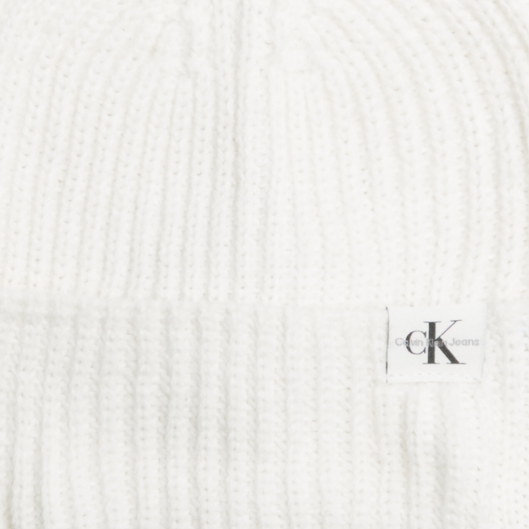 Calvin Klein Jeans Шапка Monogram IU0IU00440 Екрю - Pepit.bg