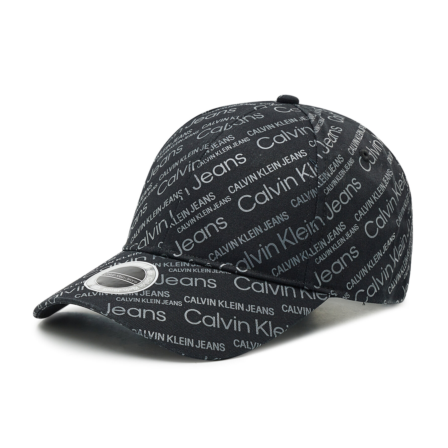 Calvin Klein Jeans Шапка с козирка Aop Cap K50K508137 Черен - Pepit.bg