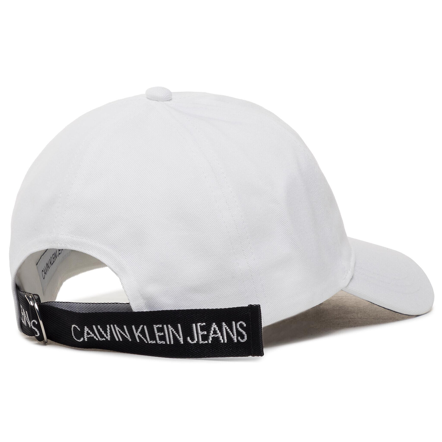 Calvin Klein Jeans Шапка с козирка Ckj Street Cap K60K606628 Бял - Pepit.bg