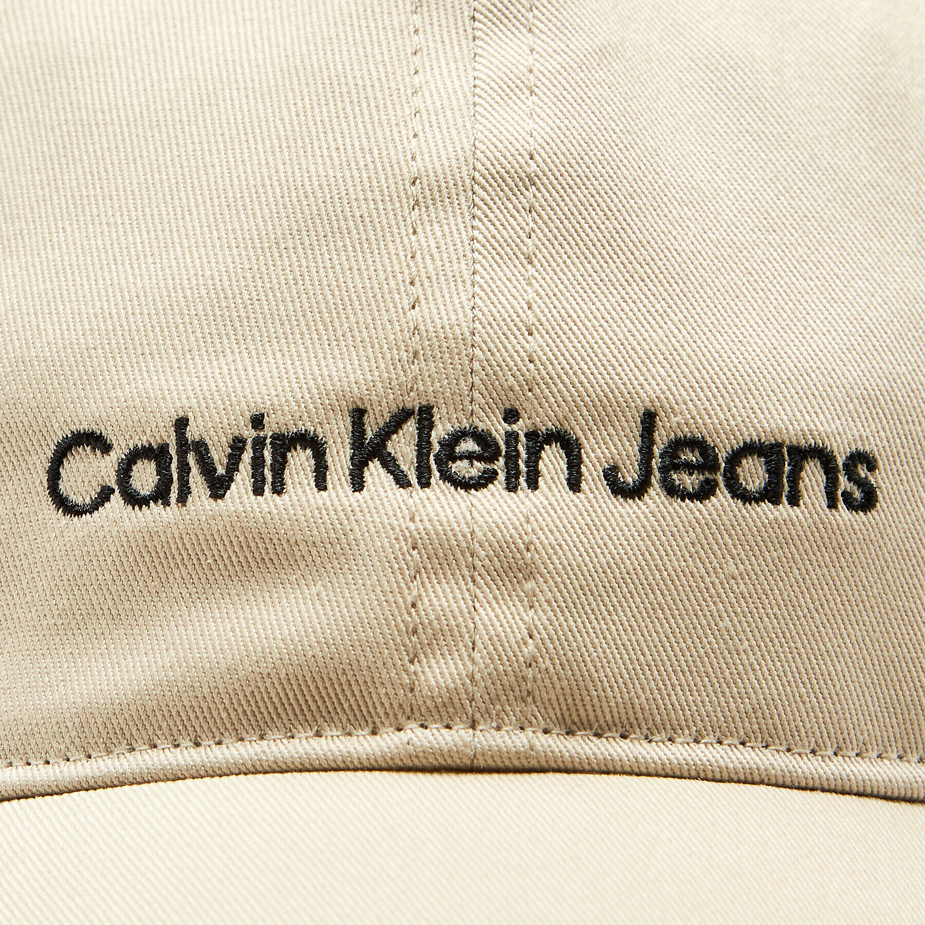 Calvin Klein Jeans Шапка с козирка Institutional K50K510062 Бежов - Pepit.bg