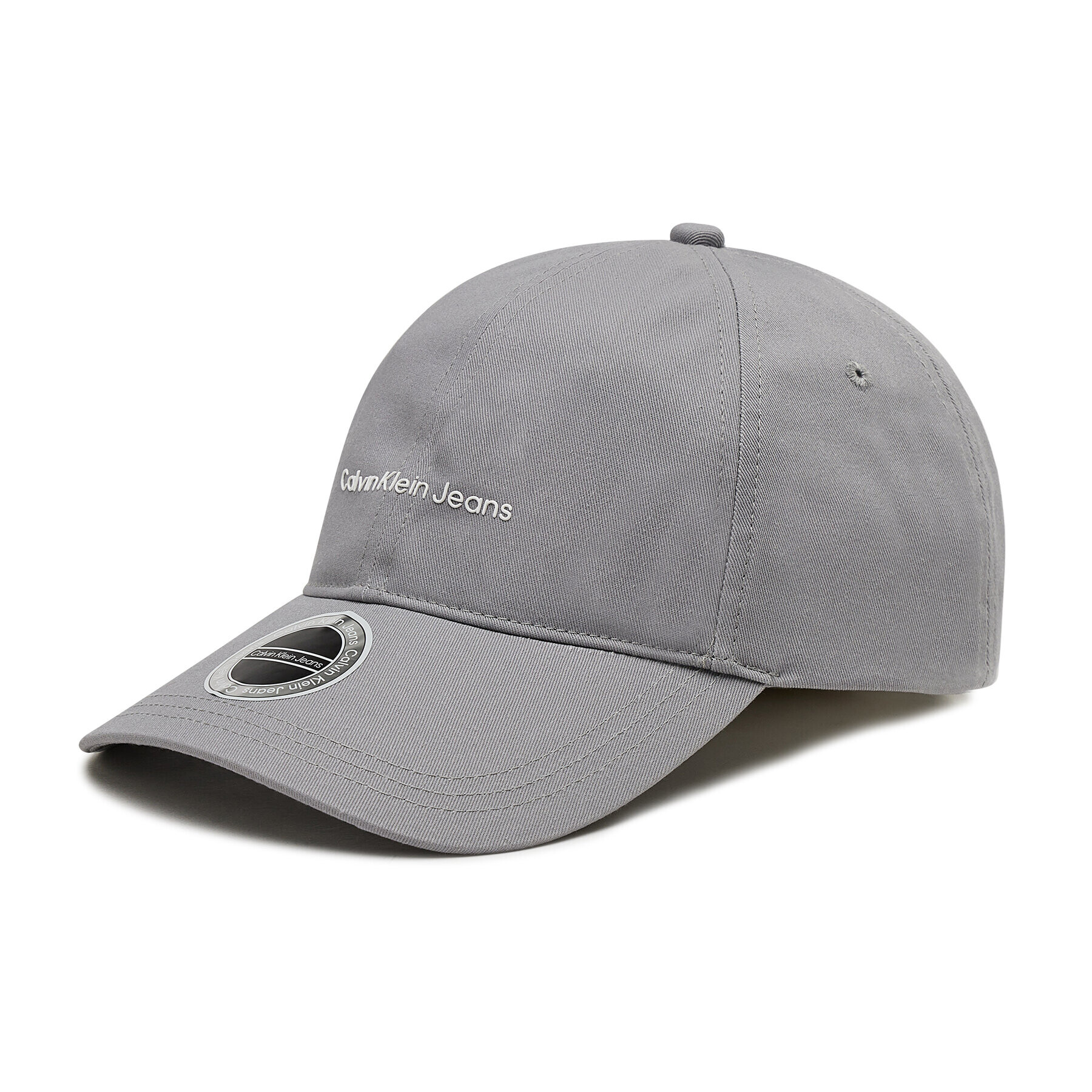 Calvin Klein Jeans Шапка с козирка Institutional Tpu Cap K50K508135 Сив - Pepit.bg