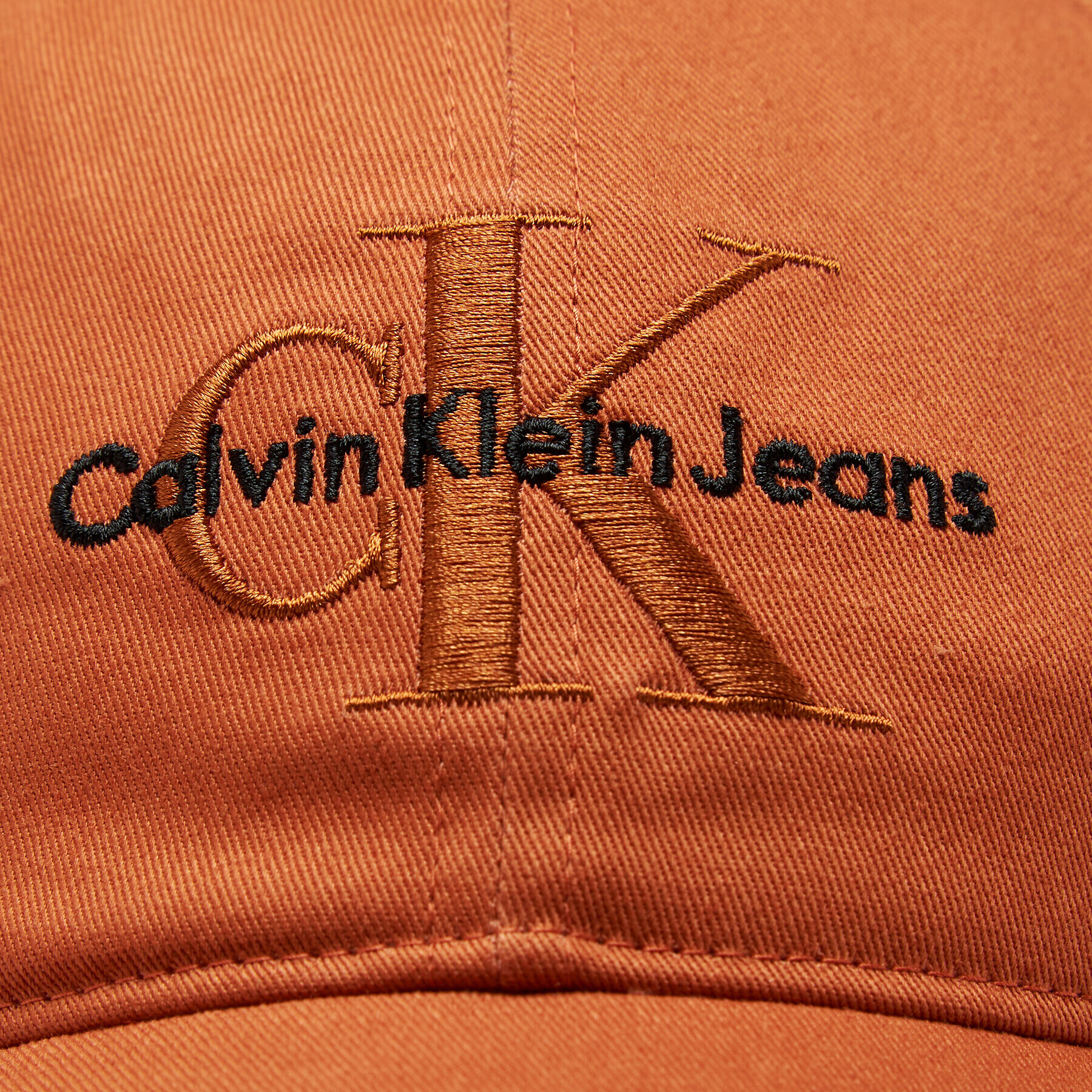 Calvin Klein Jeans Шапка с козирка K50K510061 Кафяв - Pepit.bg