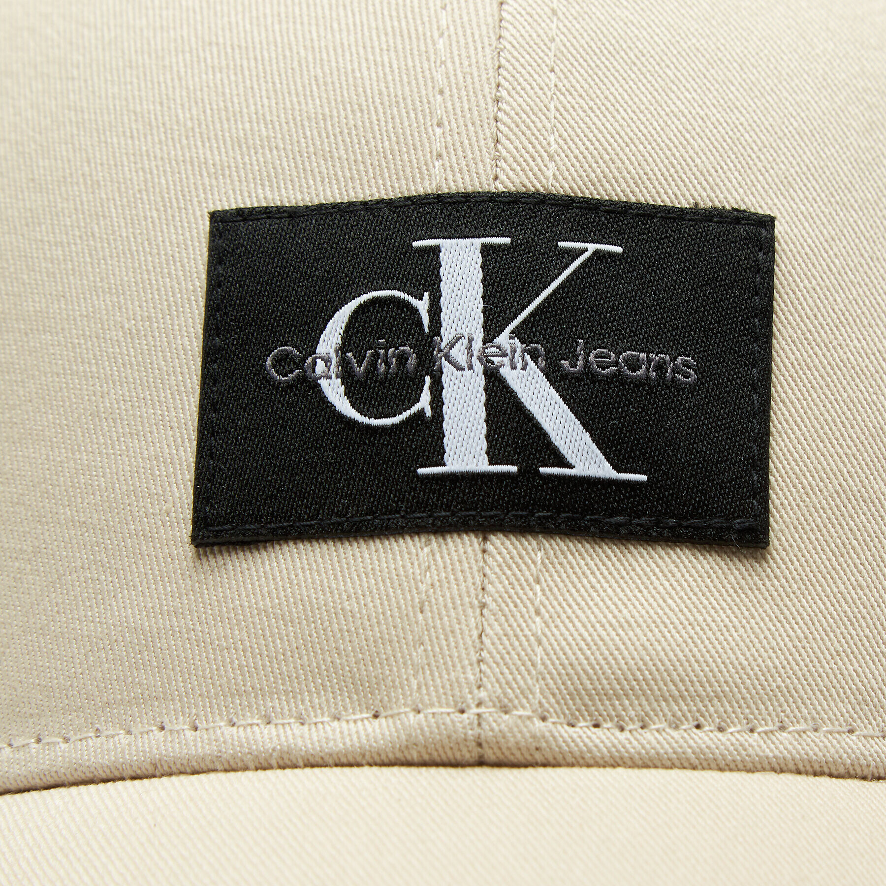 Calvin Klein Jeans Шапка с козирка K50K510789 Бежов - Pepit.bg