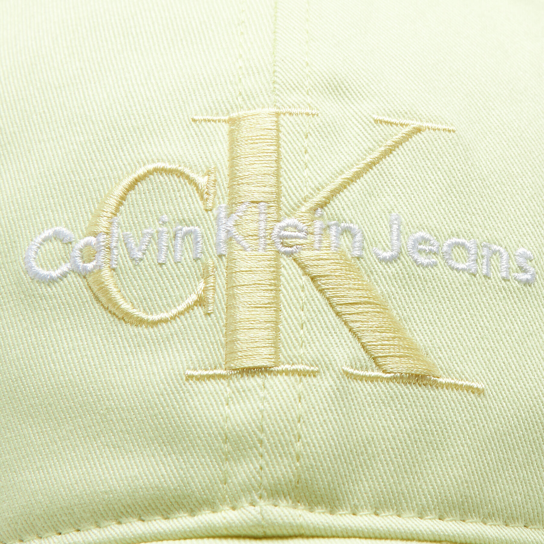 Calvin Klein Jeans Шапка с козирка K60K610280 Жълт - Pepit.bg