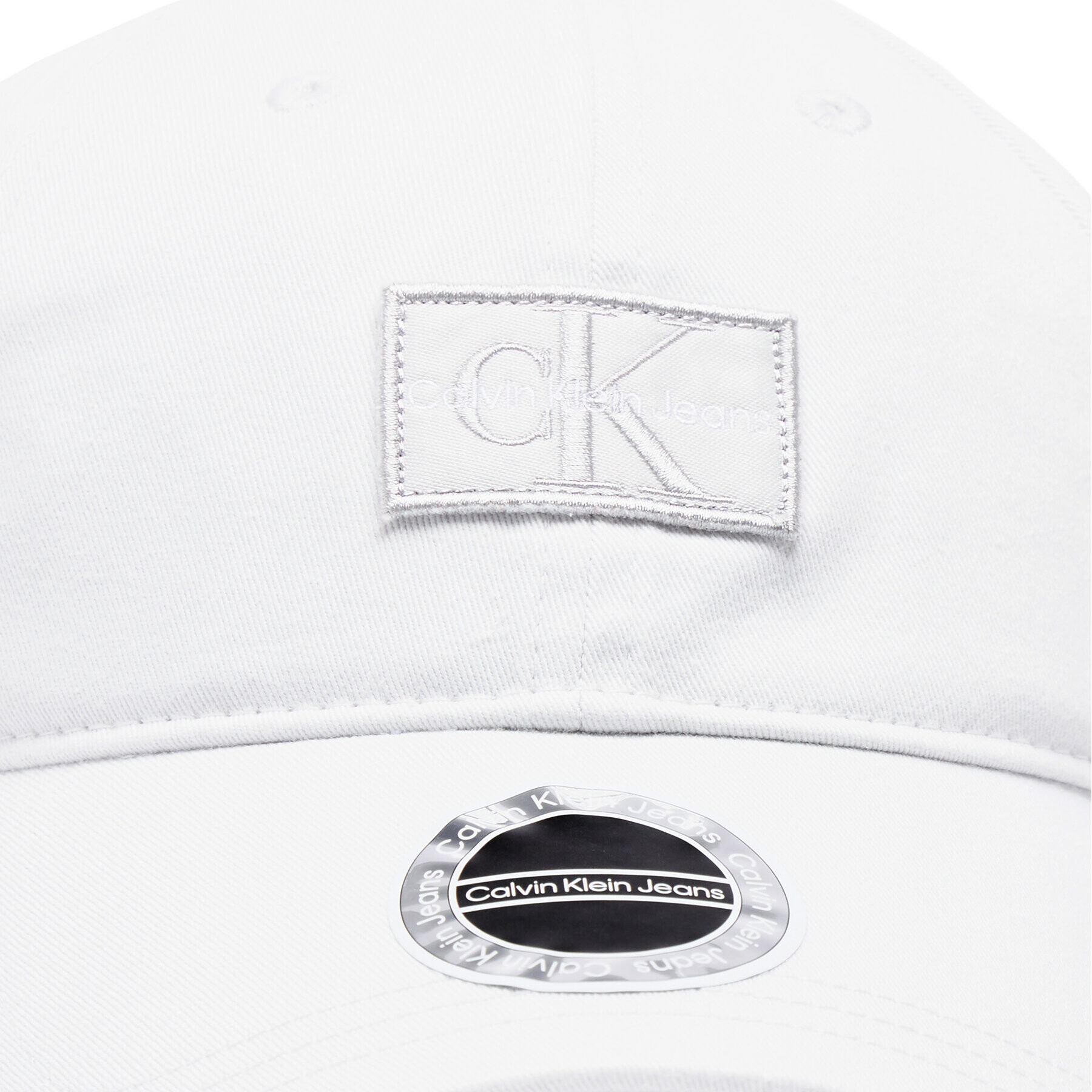 Calvin Klein Jeans Шапка с козирка Mono Neutral K50K509904PRF Сив - Pepit.bg