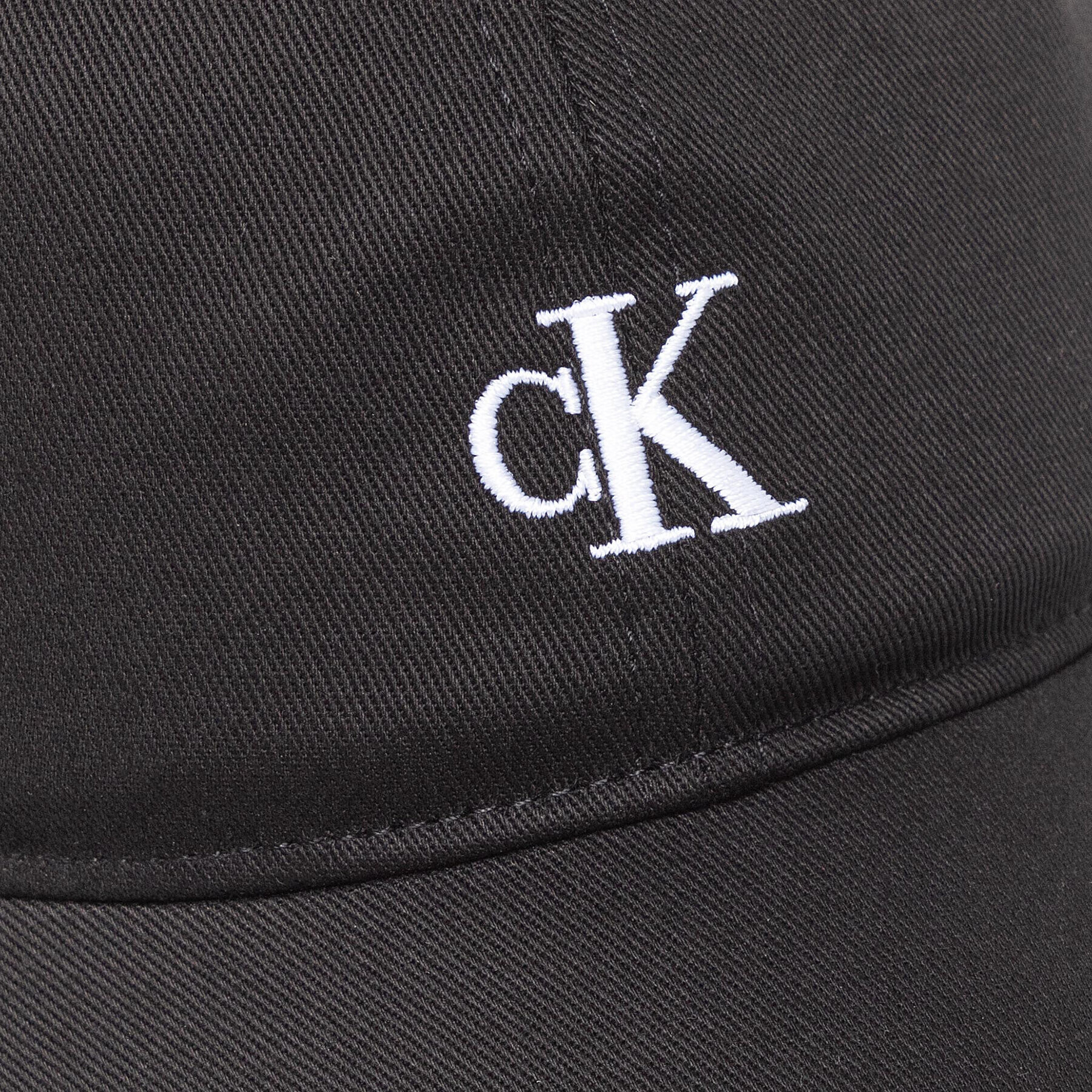 Calvin Klein Jeans Шапка с козирка Monogram Baseball Cap IU0IU00150 Черен - Pepit.bg