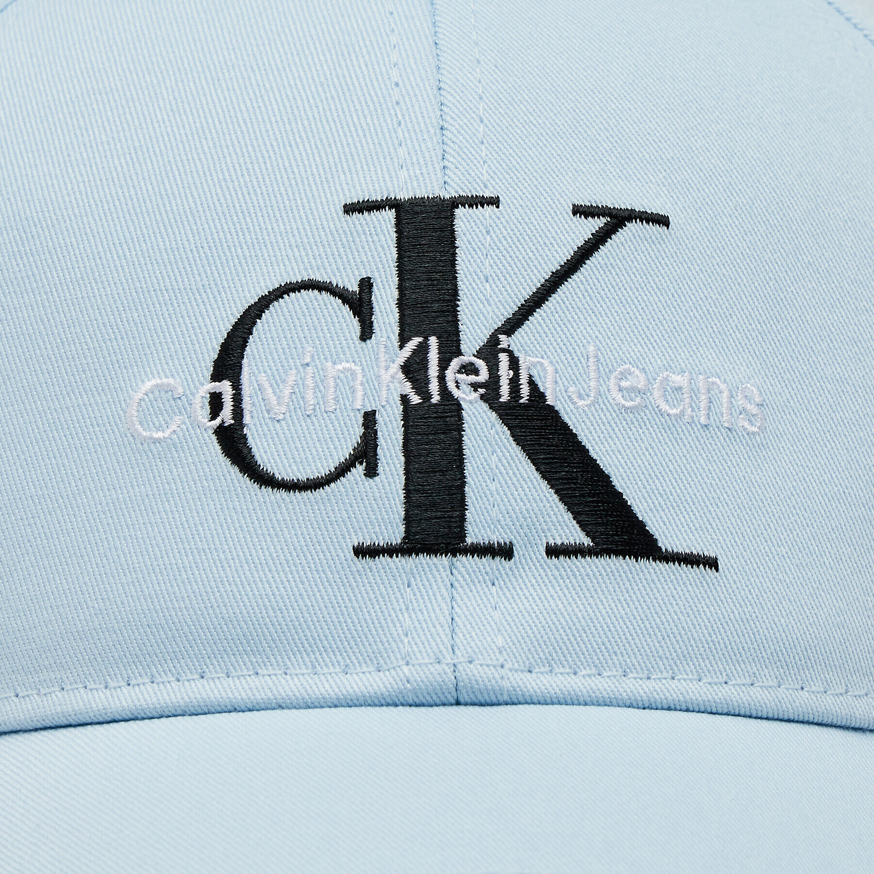 Calvin Klein Jeans Шапка с козирка Monogram Cap K50K510061 Тъмносин - Pepit.bg