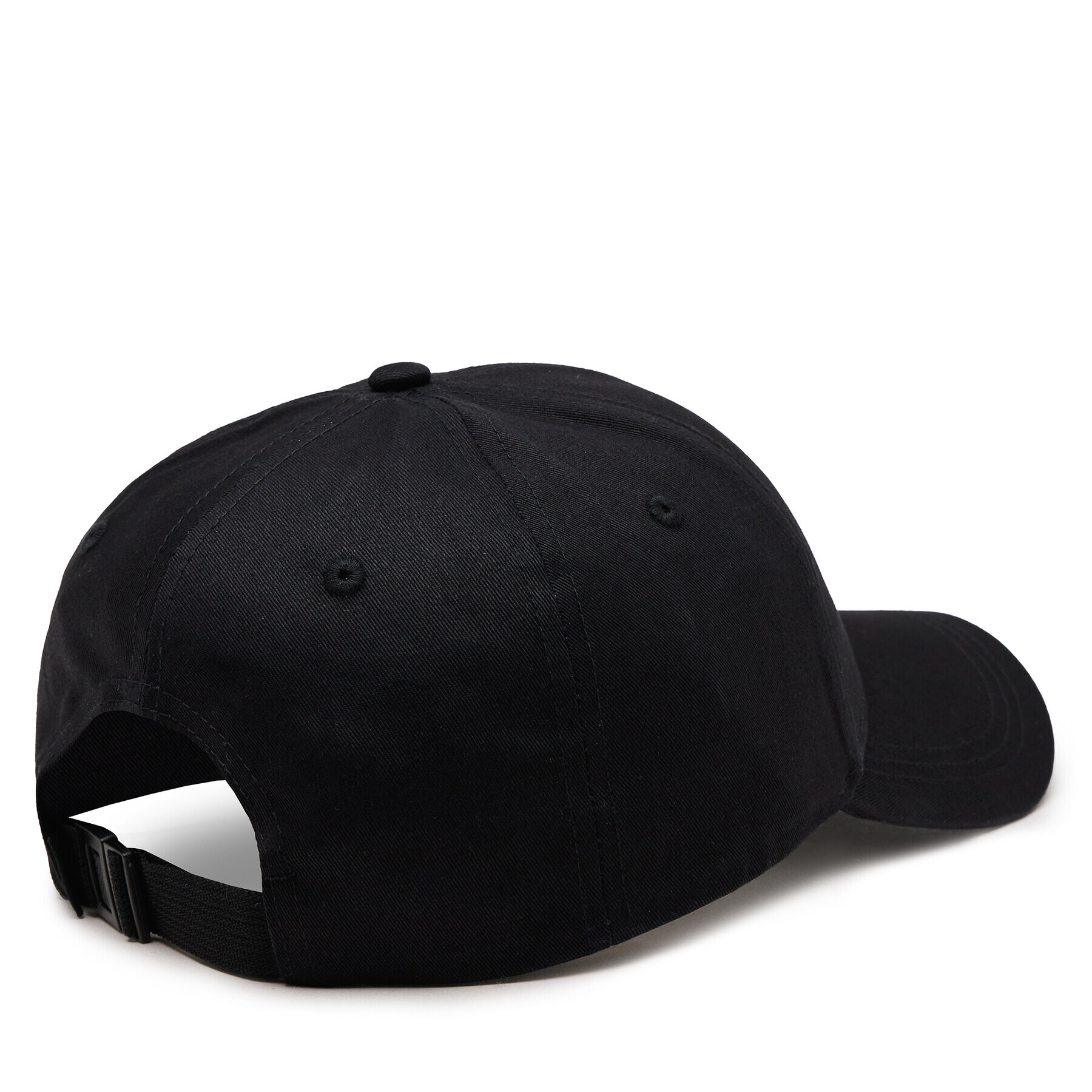 Calvin Klein Jeans Шапка с козирка Monologo Rubber Patch Cap K50K511463 Черен - Pepit.bg