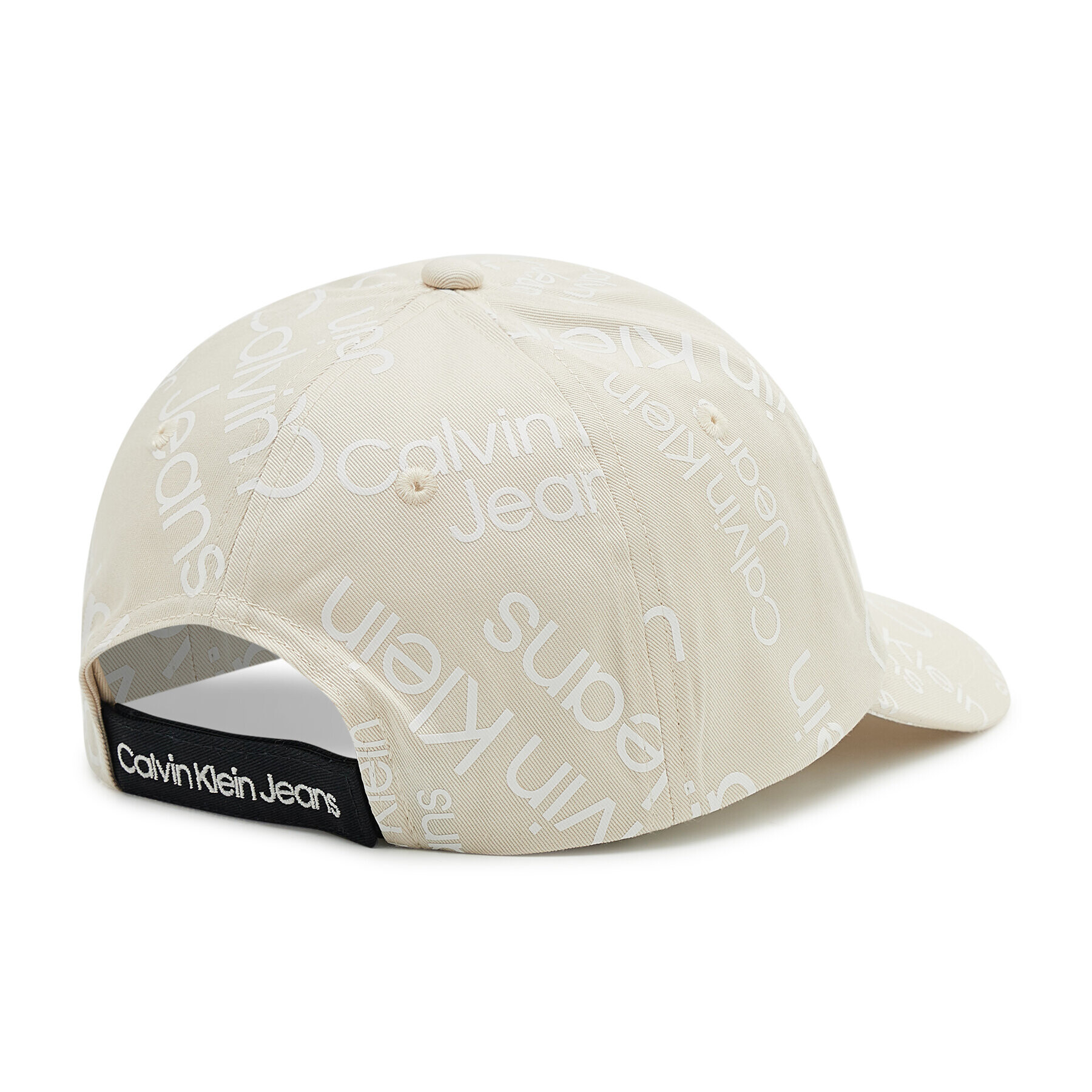 Calvin Klein Jeans Шапка с козирка Stack Logo IU0IU00276 Бежов - Pepit.bg
