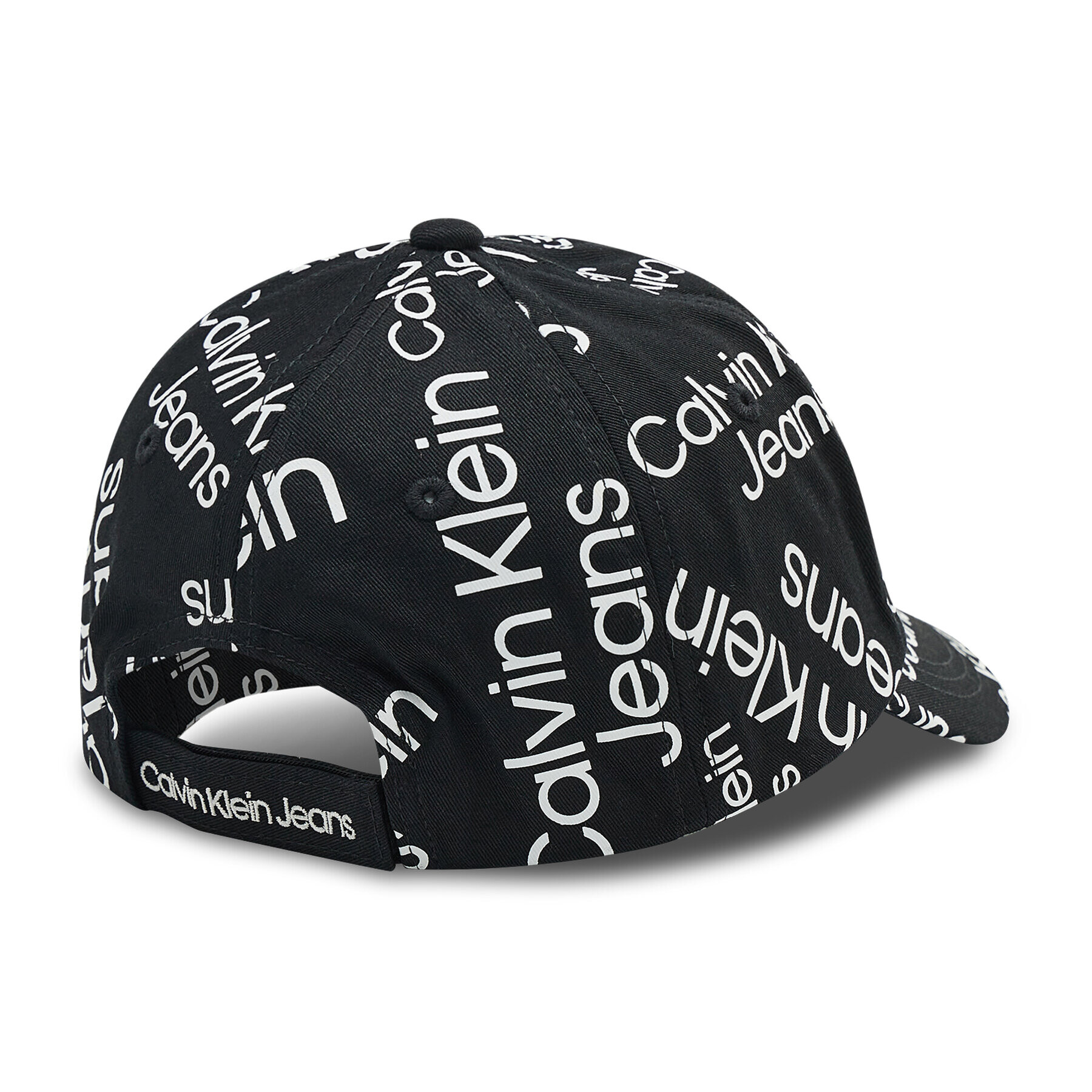 Calvin Klein Jeans Шапка с козирка Stack Logo IU0IU00276 Черен - Pepit.bg