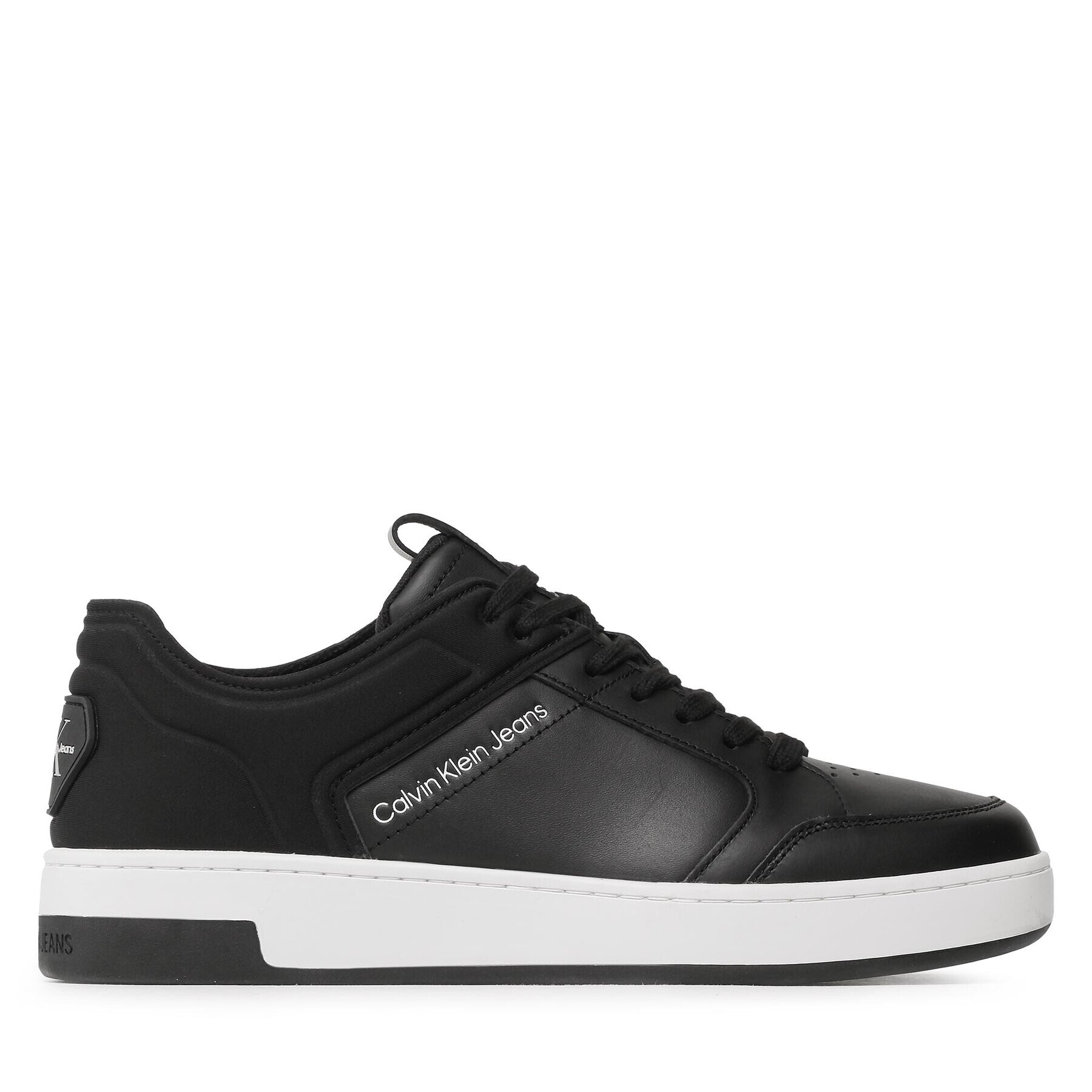 Calvin Klein Jeans Сникърси Basket Cupsole High/Low Freq YM0YM00611 Черен - Pepit.bg