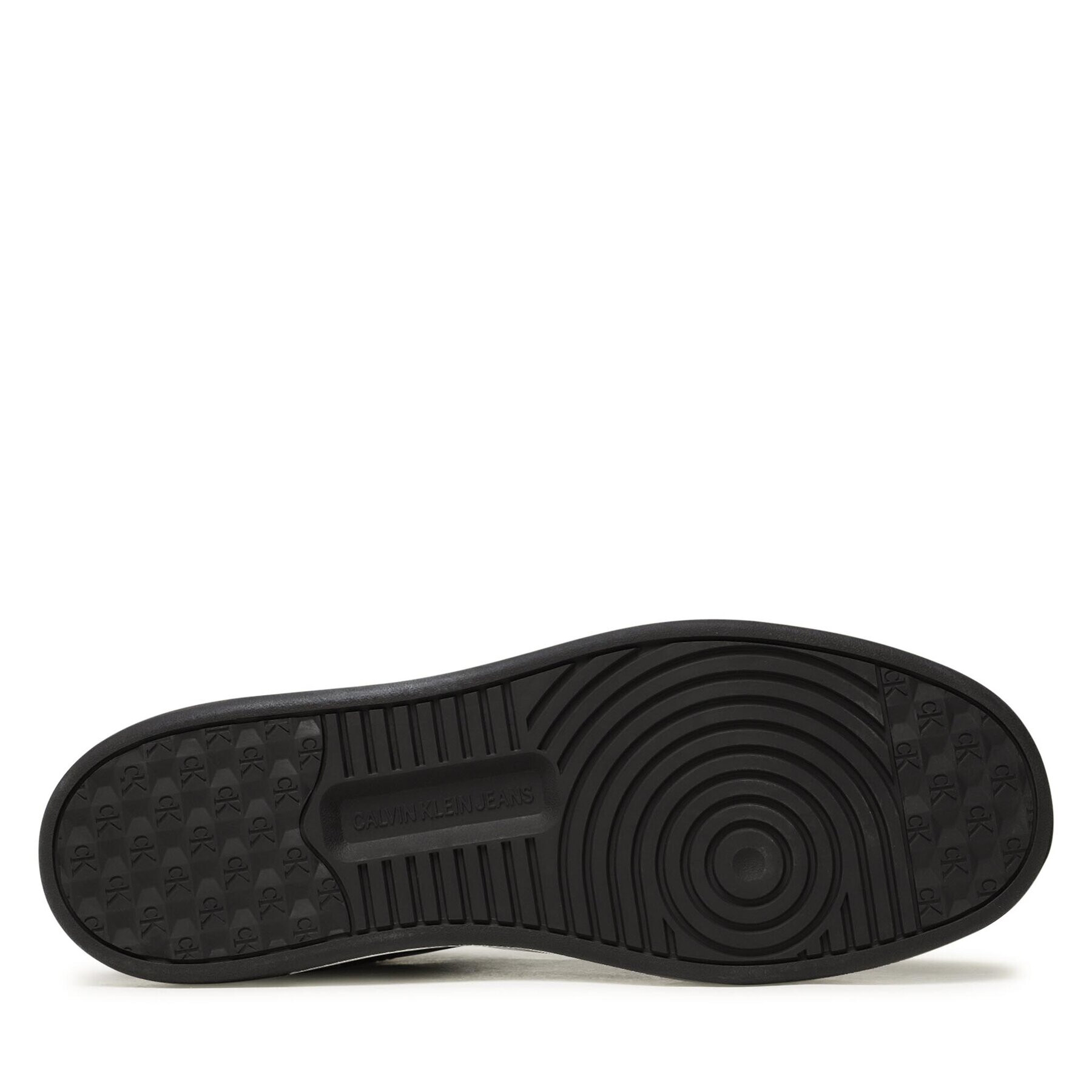 Calvin Klein Jeans Сникърси Basket Cupsole Irreg Lines YM0YM00612 Черен - Pepit.bg