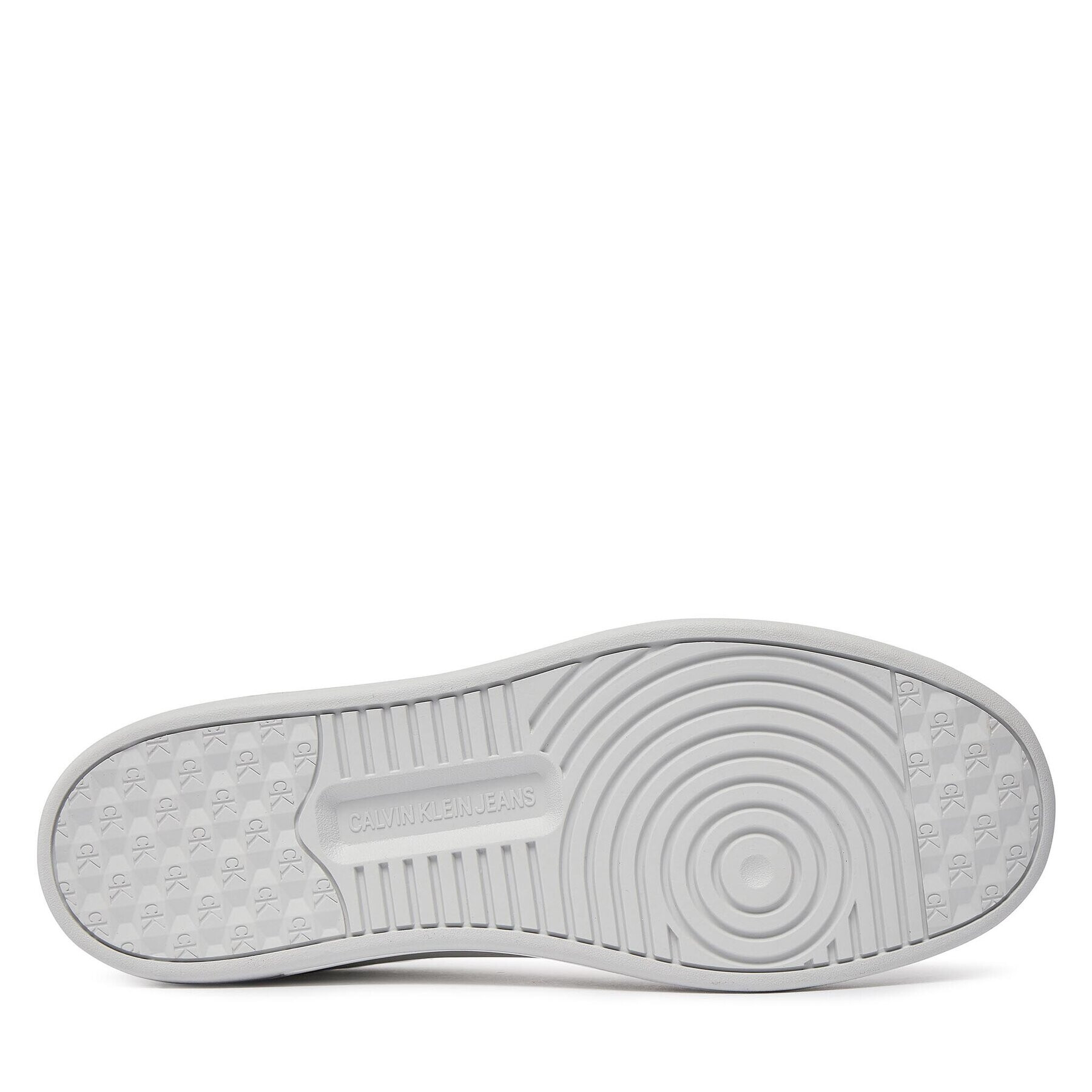 Calvin Klein Jeans Сникърси Basket Cupsole Low Lth In Sat YM0YM00867 Бял - Pepit.bg