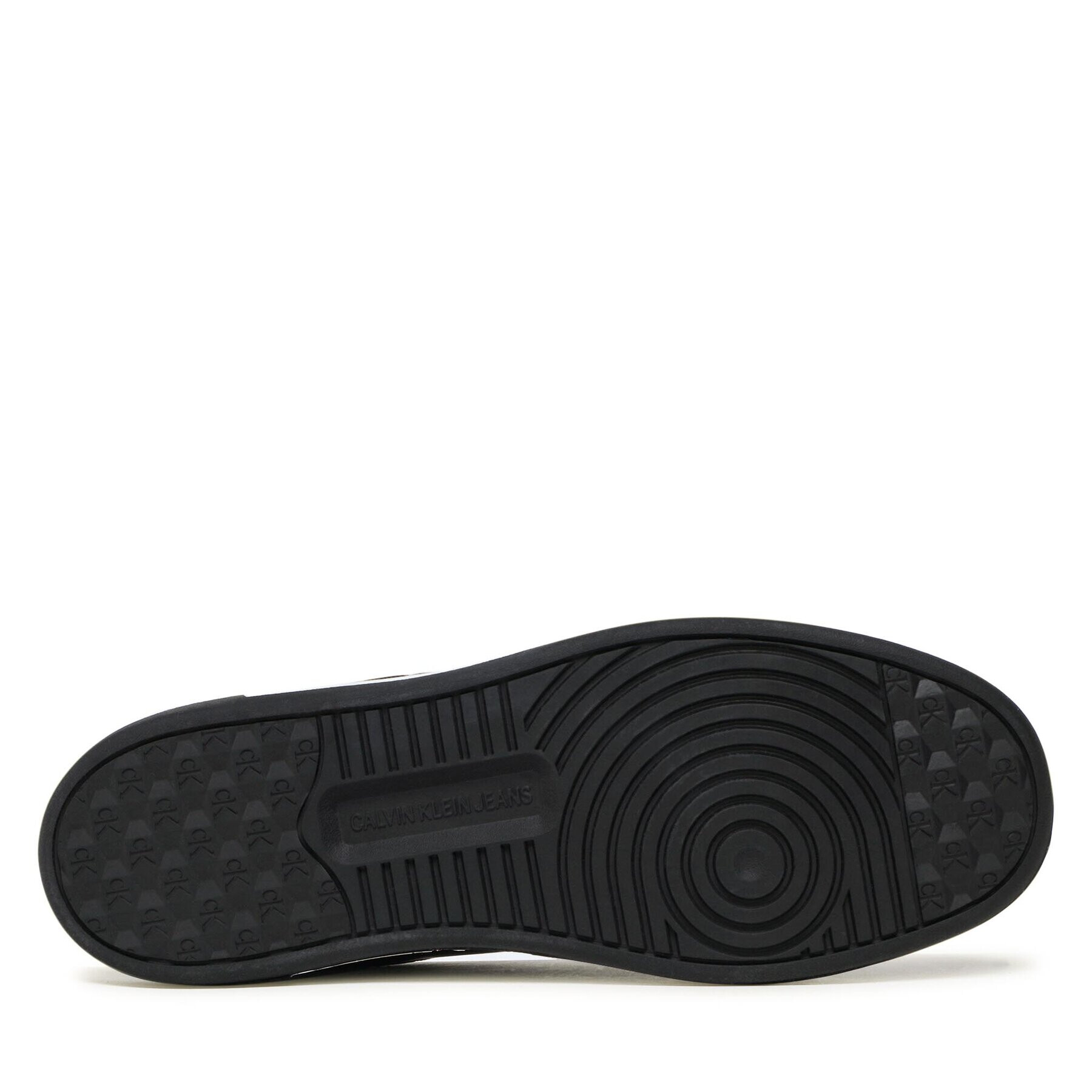 Calvin Klein Jeans Сникърси Basket Cupsole Low Lth Mono YM0YM00574 Черен - Pepit.bg