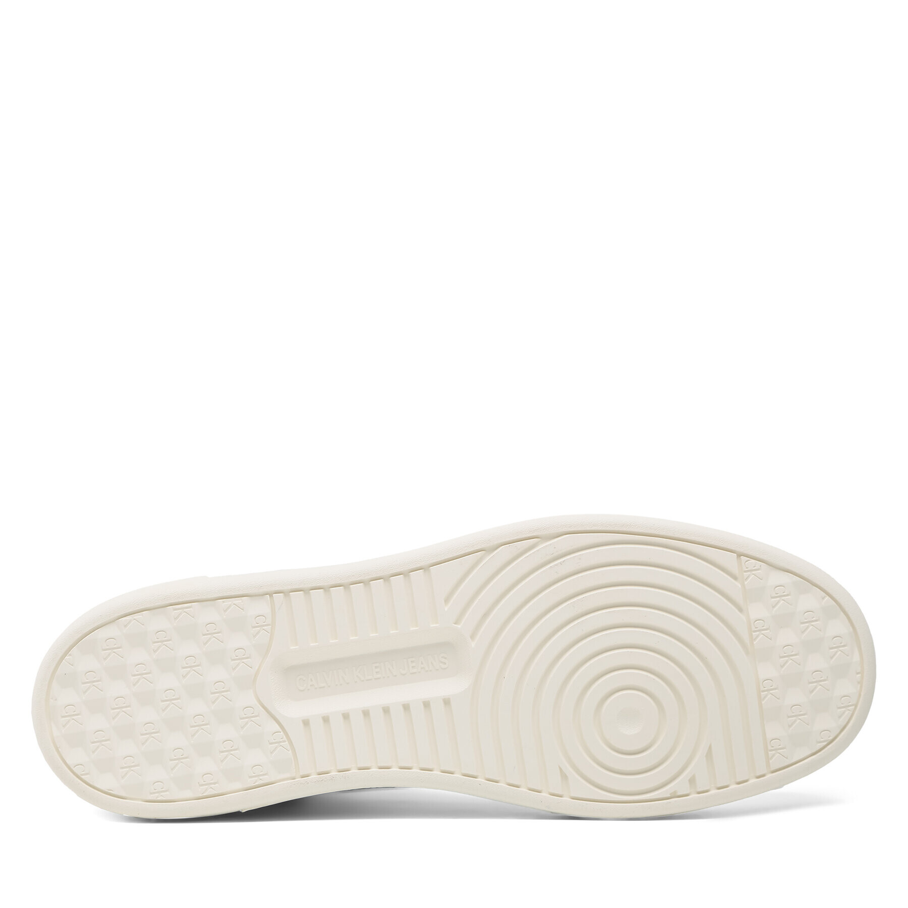 Calvin Klein Jeans Сникърси Basket Cupsole R Lth-Tpu Insert YM0YM00575 Бял - Pepit.bg