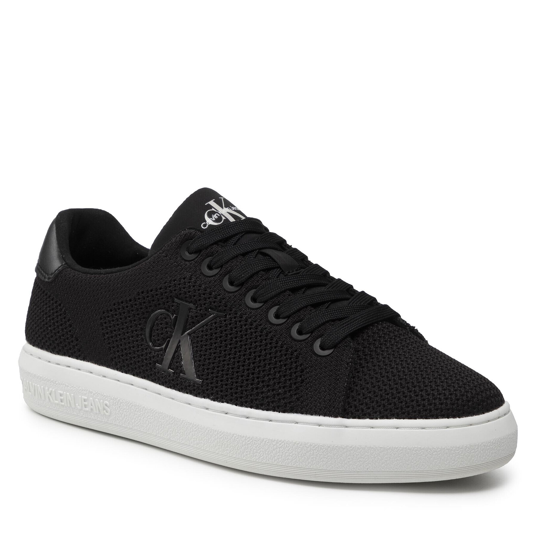 Calvin Klein Jeans Сникърси Casual Cupsole 1 YM0YM00327 Черен - Pepit.bg