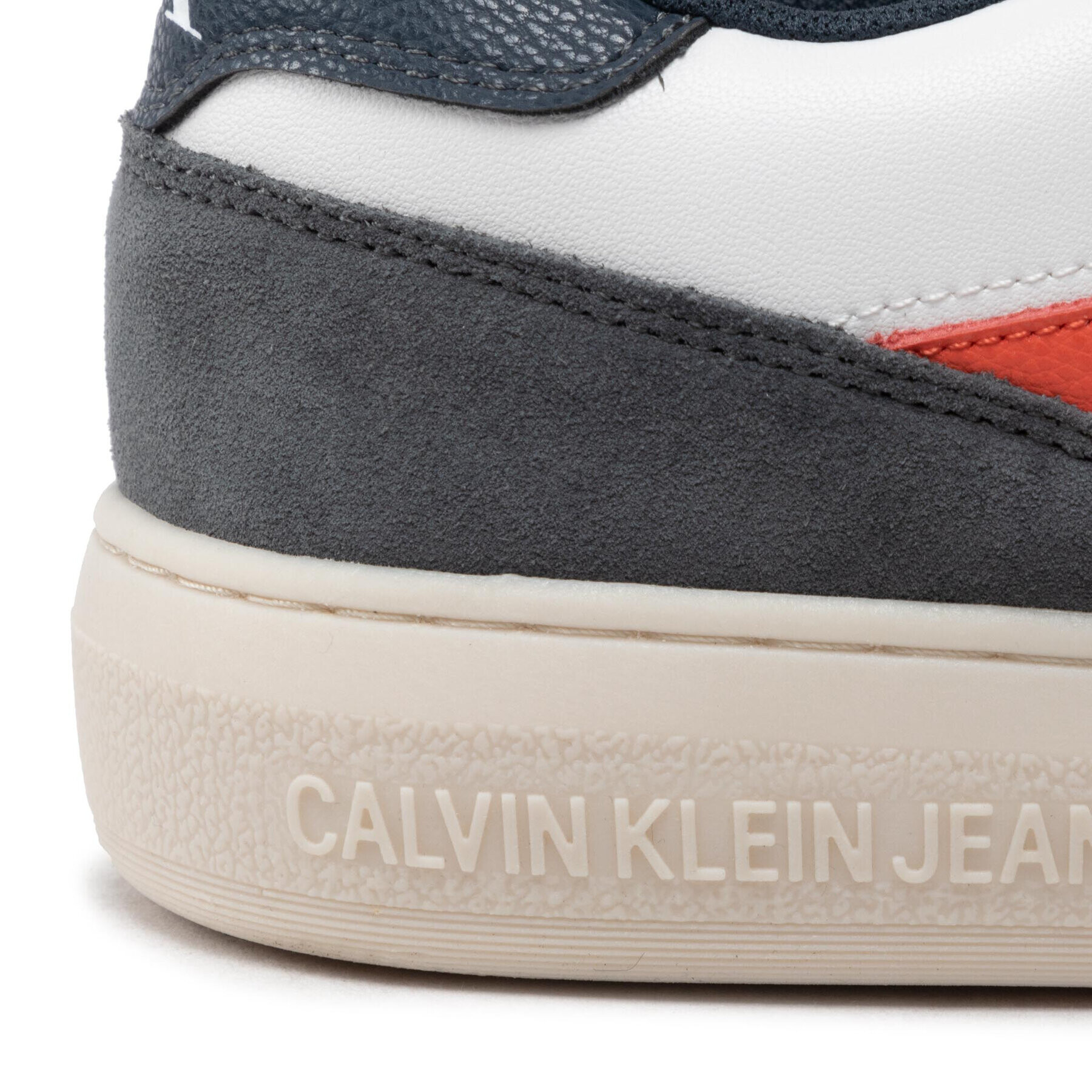 Calvin Klein Jeans Сникърси Casual Cupsole Laceup Low YM0YM00494 Цветен - Pepit.bg