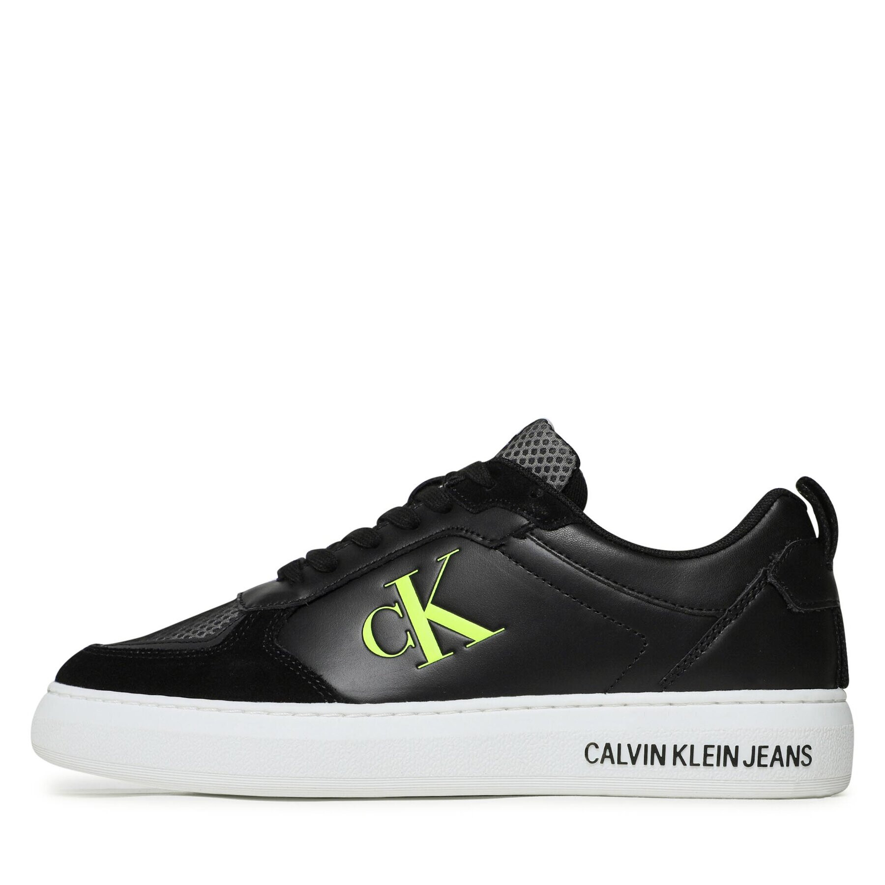 Calvin Klein Jeans Сникърси Casual Cupsole Xray YM0YM00607 Черен - Pepit.bg