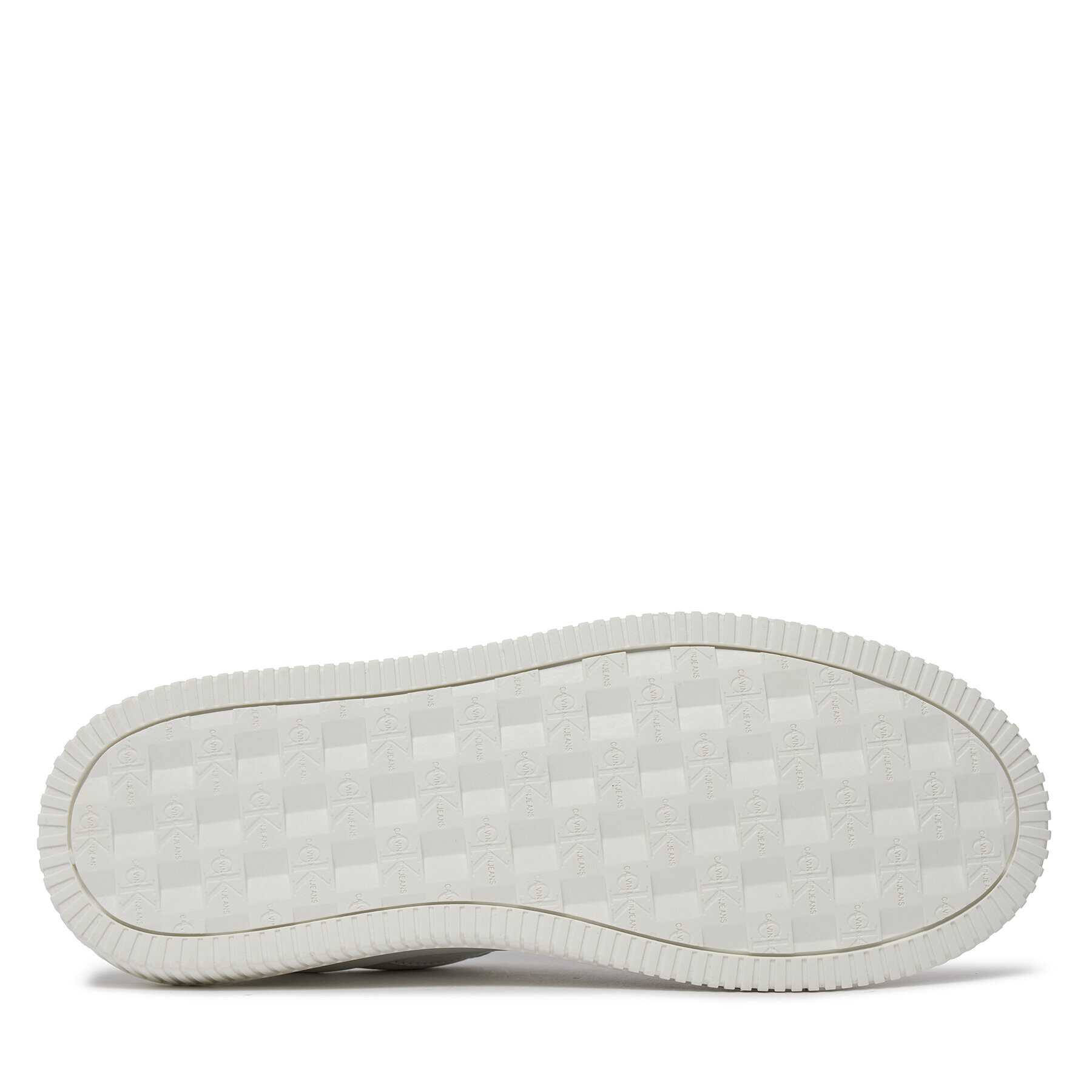 Calvin Klein Jeans Сникърси Chunky Cupsole Low Lth In Sat YM0YM00873 Бял - Pepit.bg