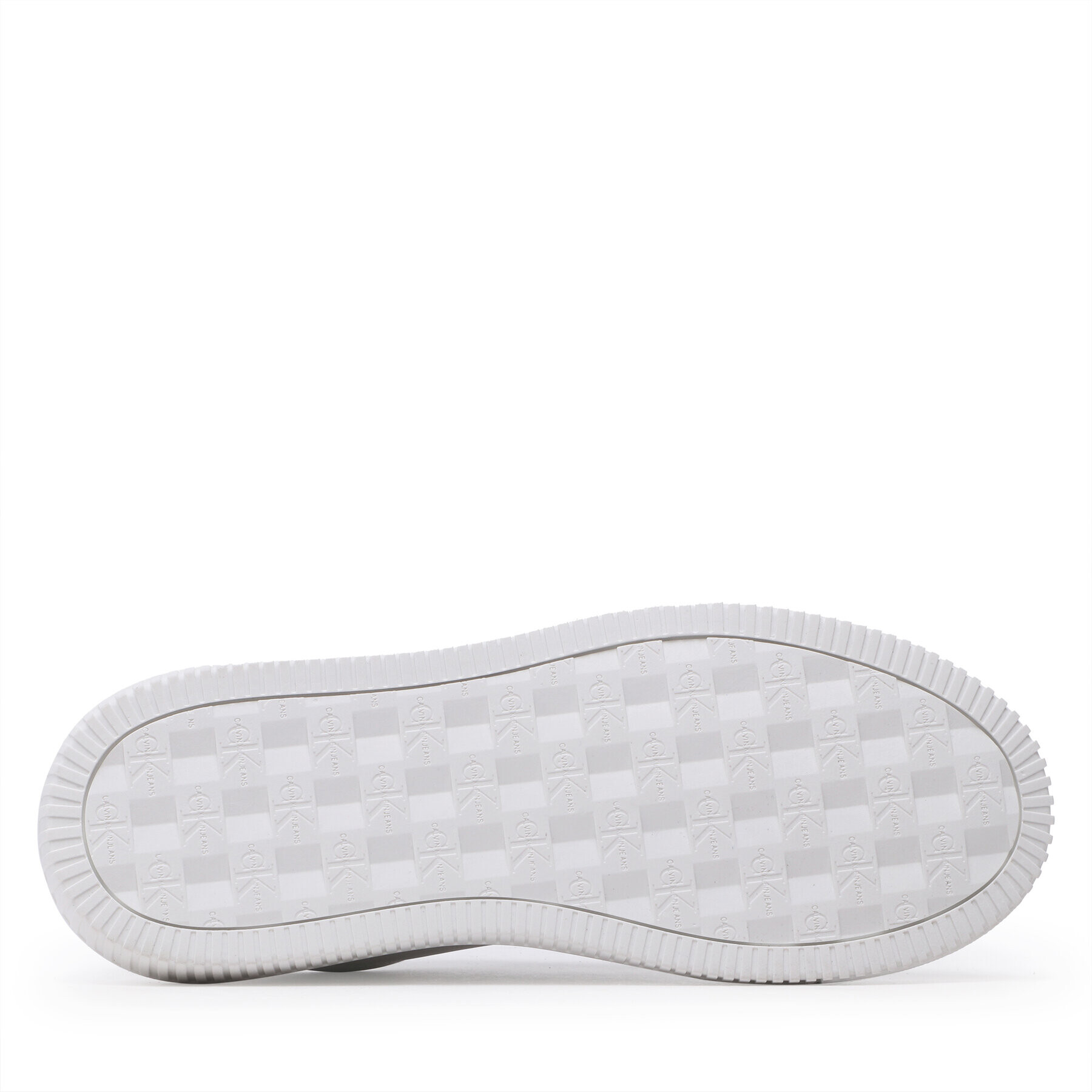 Calvin Klein Jeans Сникърси Chunky Cupsole Monologo YM0YM00681 Бял - Pepit.bg