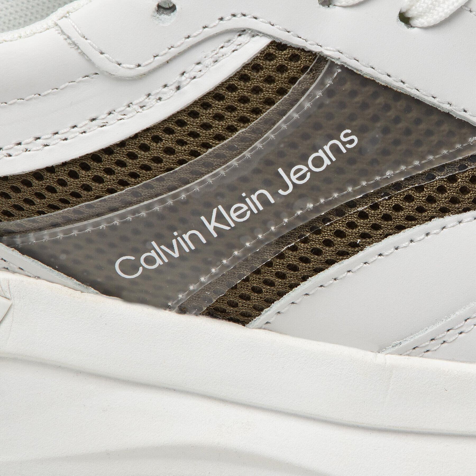 Calvin Klein Jeans Сникърси Chunky Runner 1 YM0YM00450 Бял - Pepit.bg