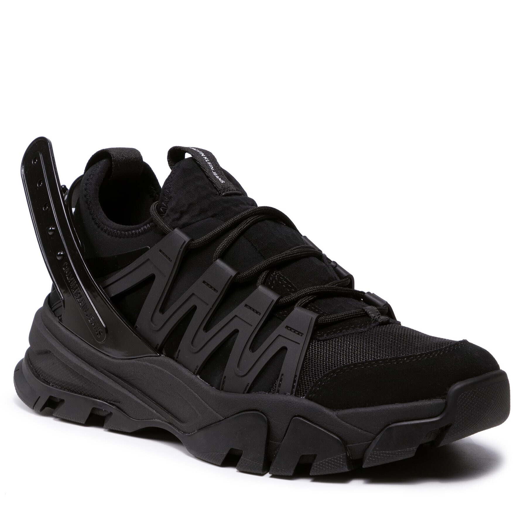 Calvin Klein Jeans Сникърси Chunky Sneaker Snap YM0YM00300 Черен - Pepit.bg