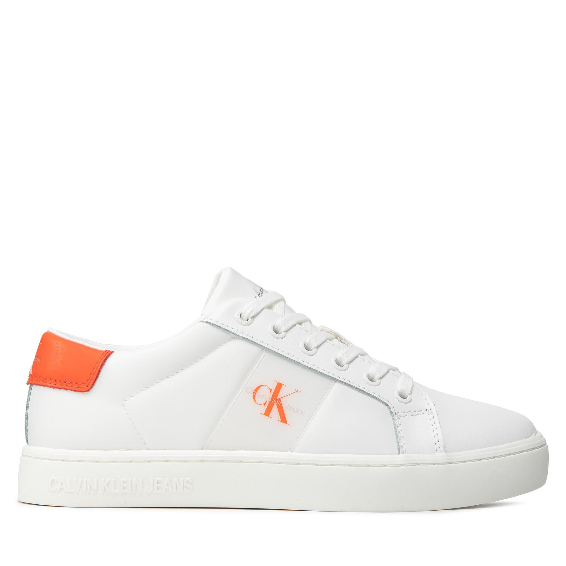Calvin Klein Jeans Сникърси Classic Cupsole 1 YM0YM00318 Бял - Pepit.bg